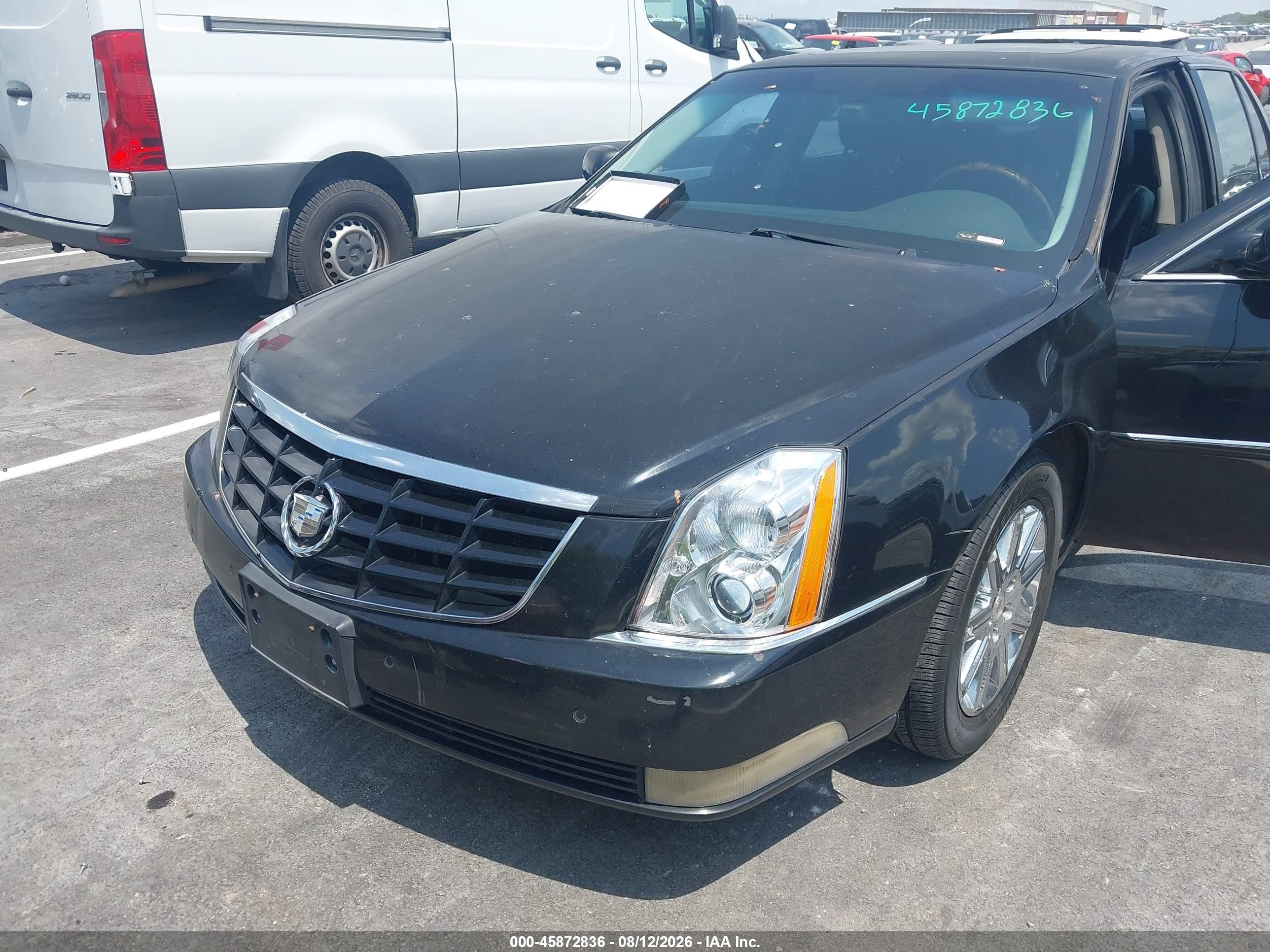 2011 Cadillac Dts Premium Collection Черный vin: 1G6KH5E69BU149355