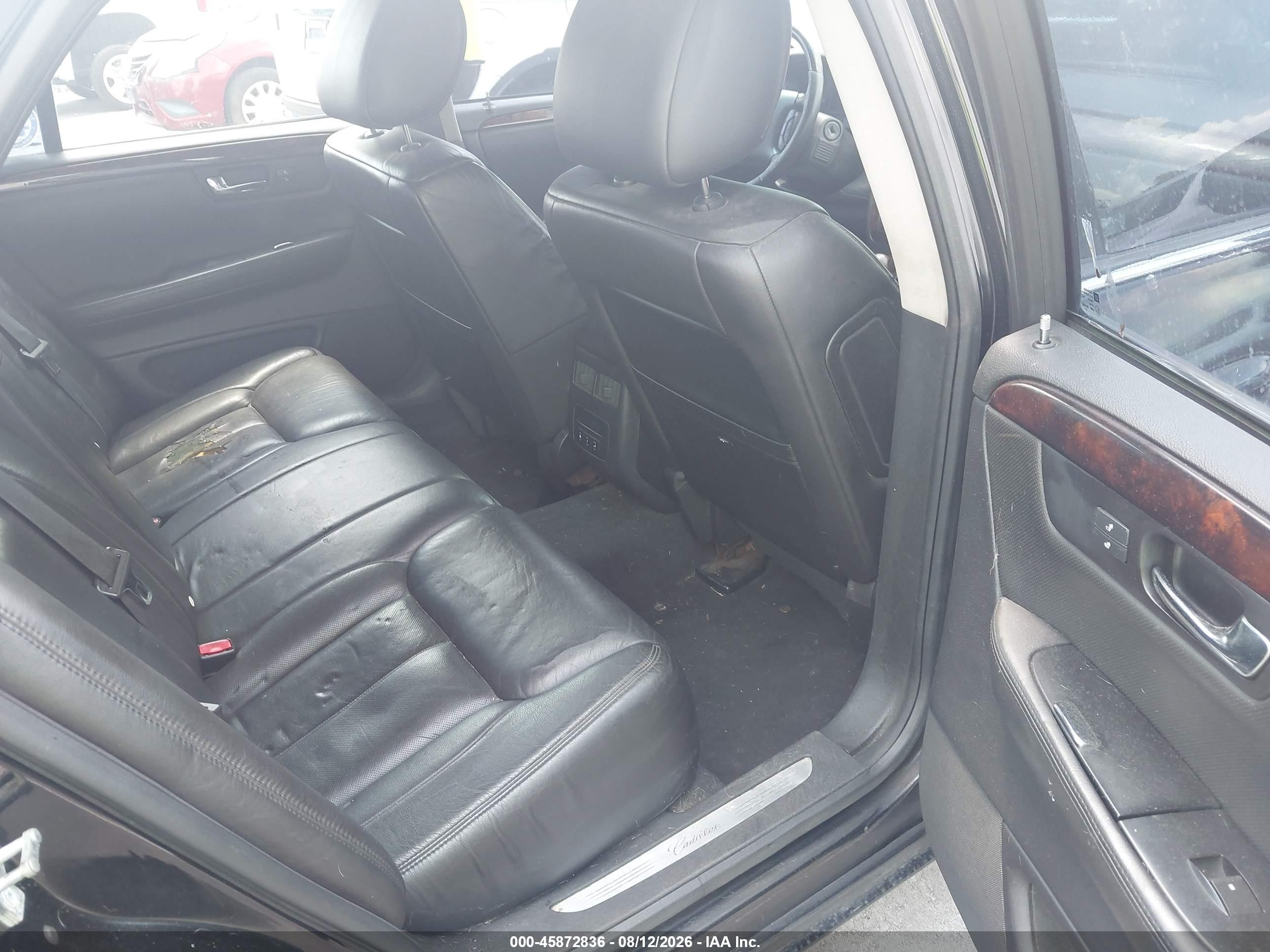 2011 Cadillac Dts Premium Collection Черный vin: 1G6KH5E69BU149355