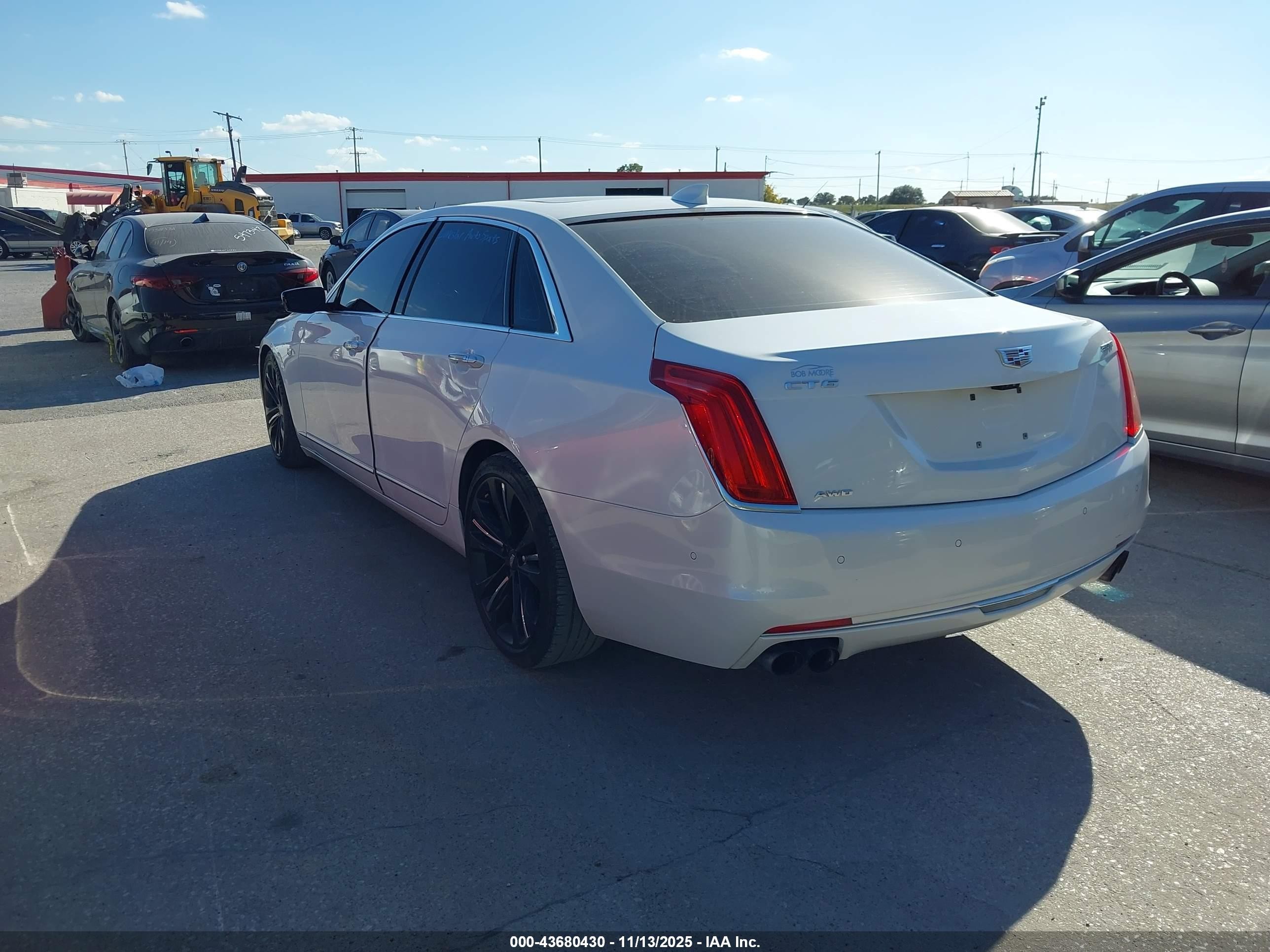 2016 Cadillac Ct6 Platinum White vin: 1G6KK5R64GU154644