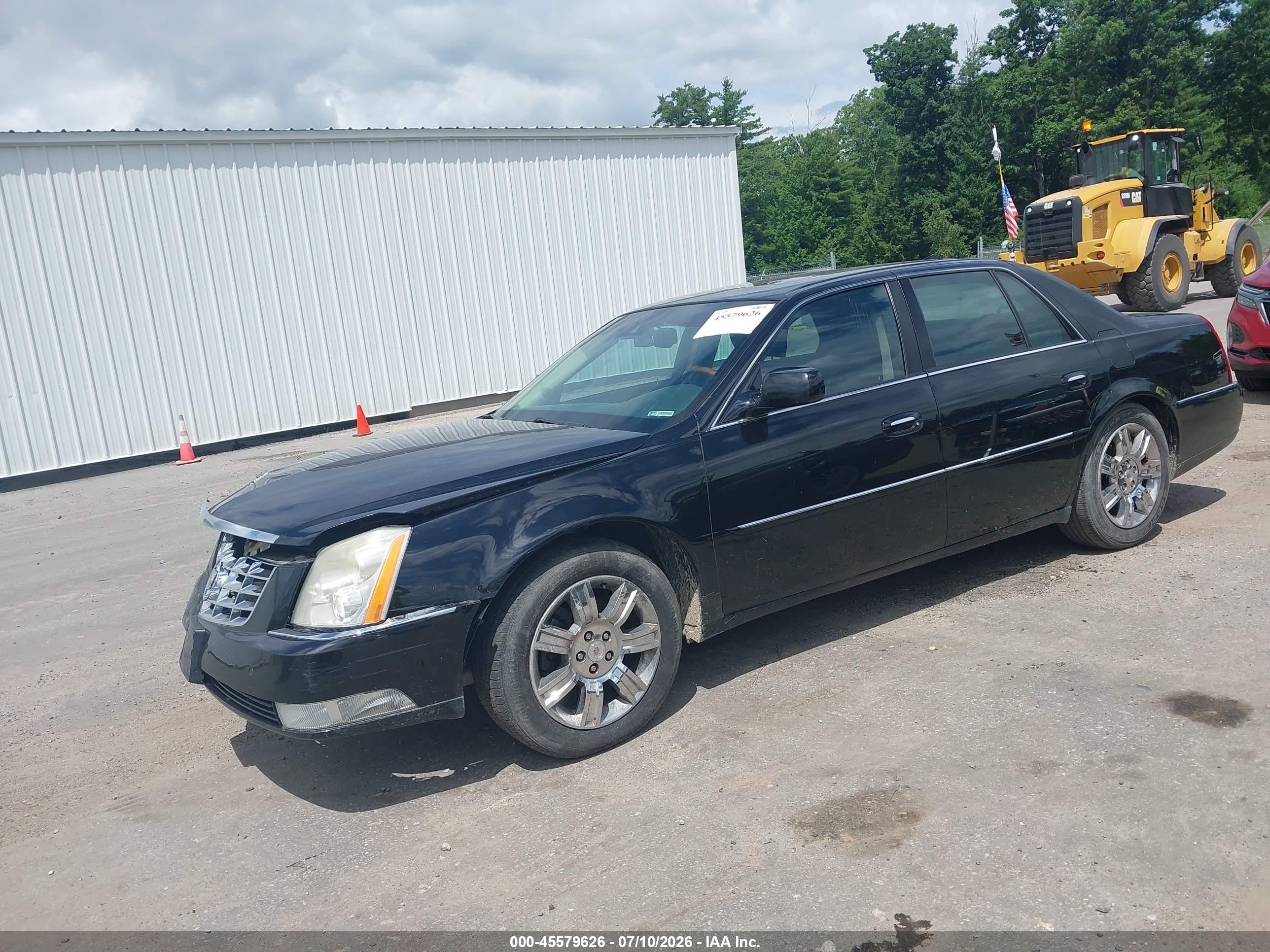 2011 Cadillac Dts Platinum Collection Черный vin: 1G6KP5ES8BU101300