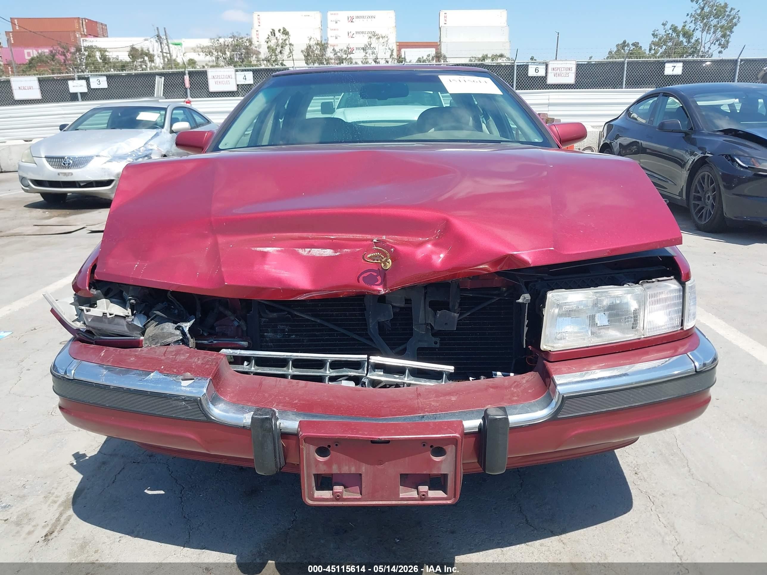 1997 Cadillac Seville Sls Burgundy vin: 1G6KS52Y2VU816911