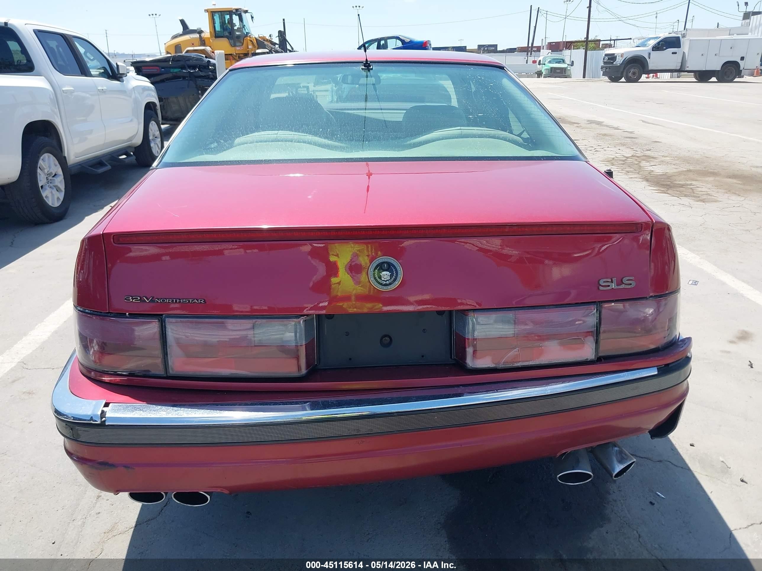 1997 Cadillac Seville Sls Burgundy vin: 1G6KS52Y2VU816911