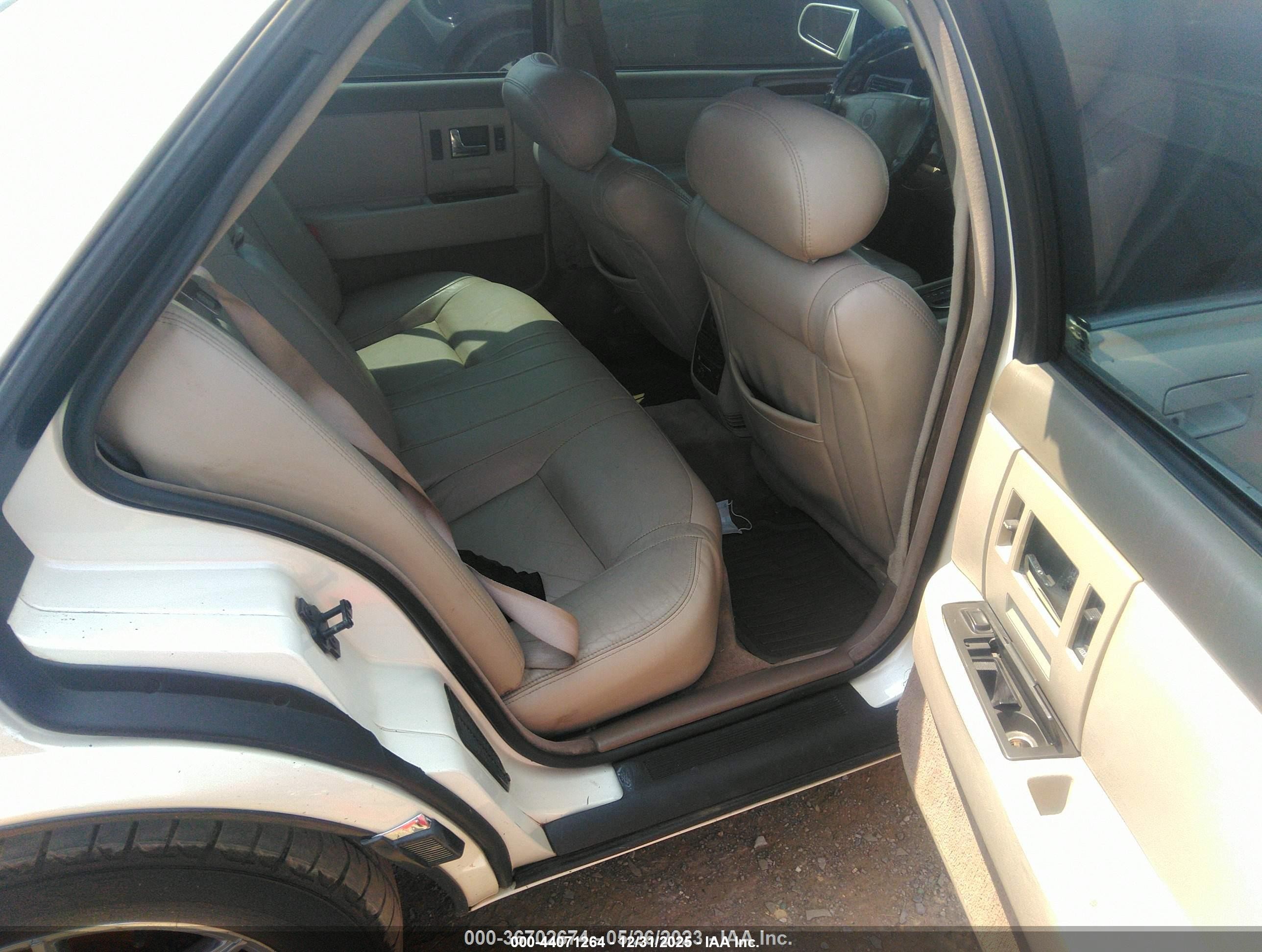 1997 Cadillac Seville Sls White vin: 1G6KS52Y2VU824734