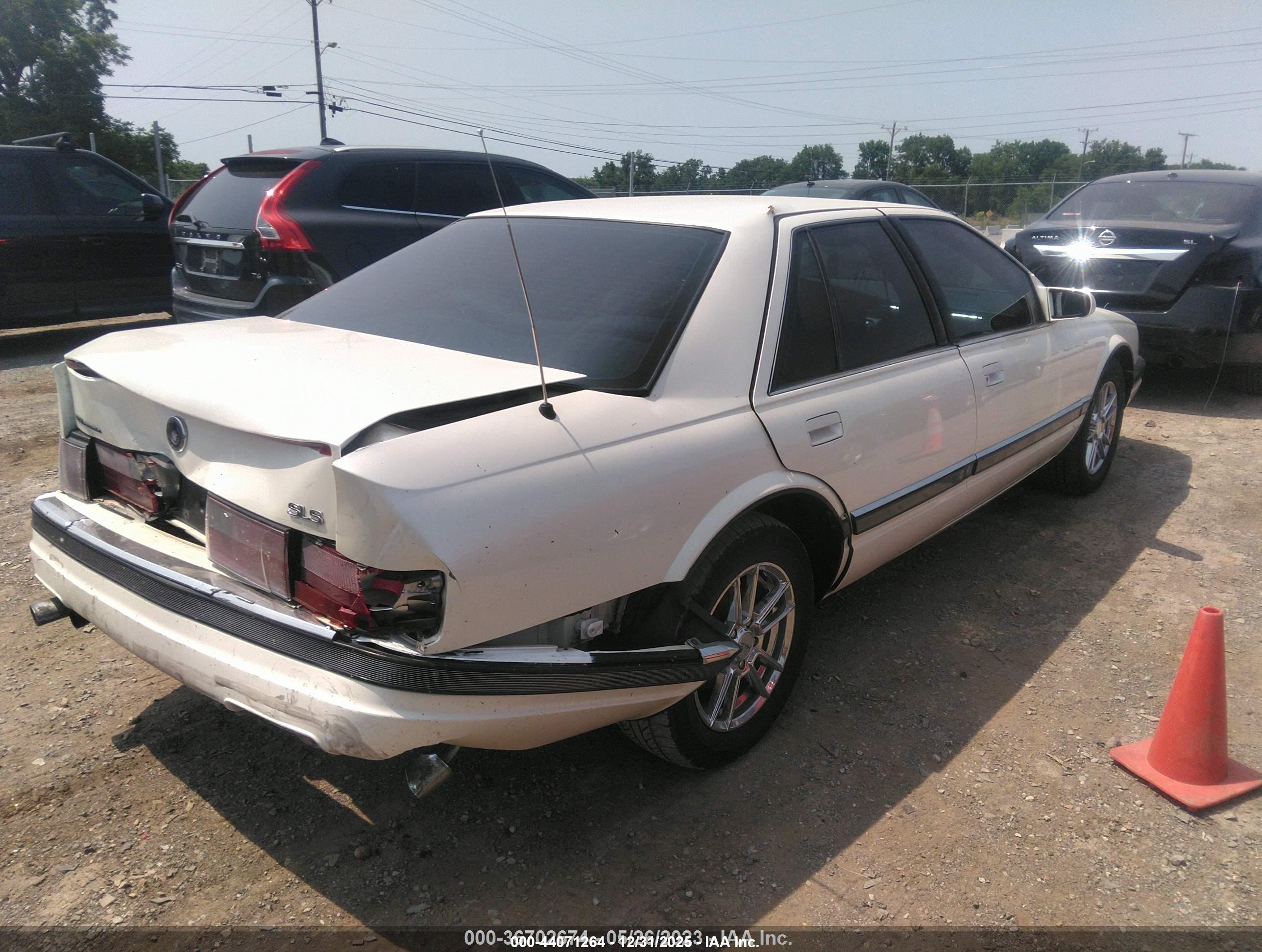 1997 Cadillac Seville Sls White vin: 1G6KS52Y2VU824734