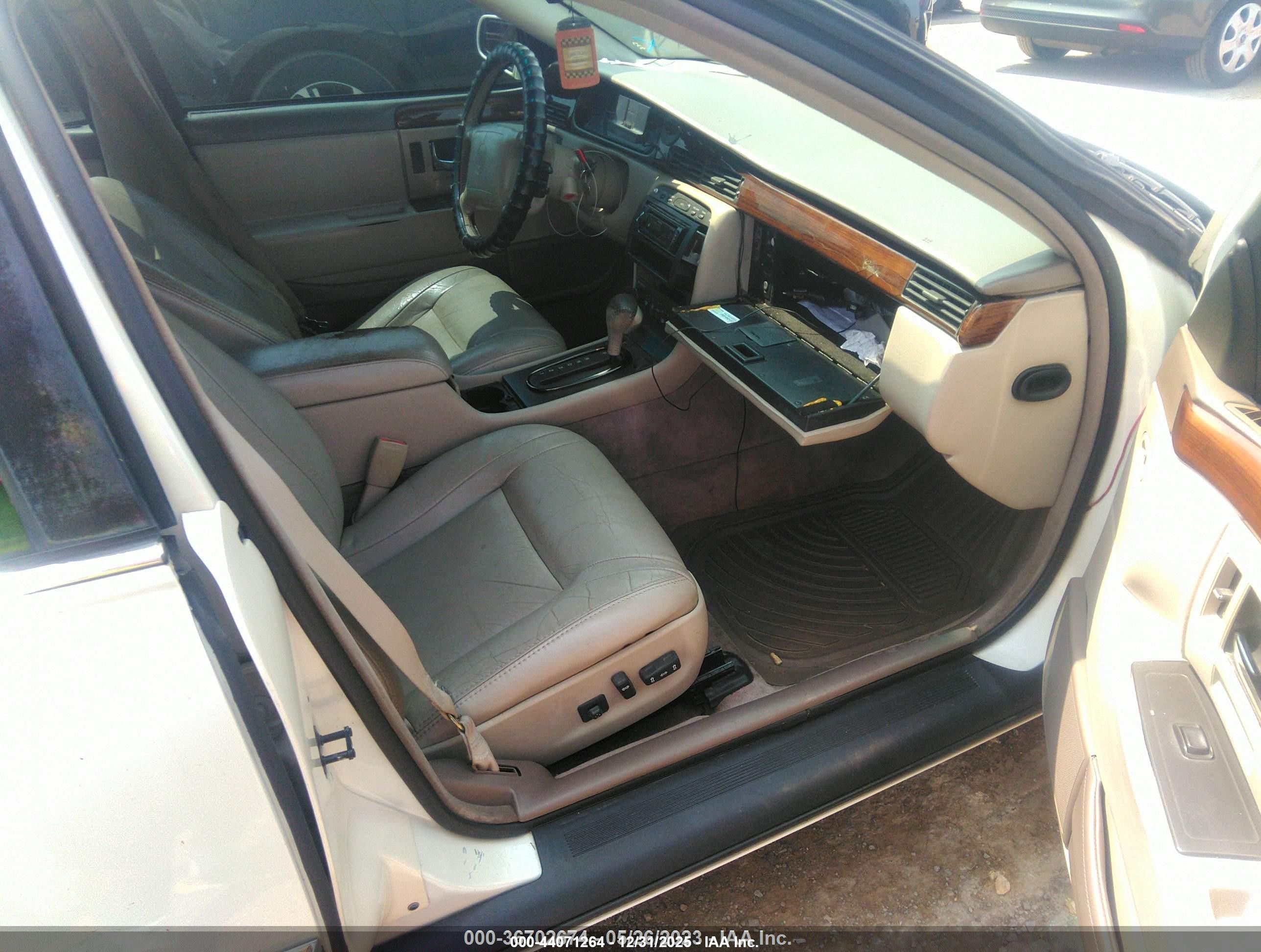 1997 Cadillac Seville Sls White vin: 1G6KS52Y2VU824734