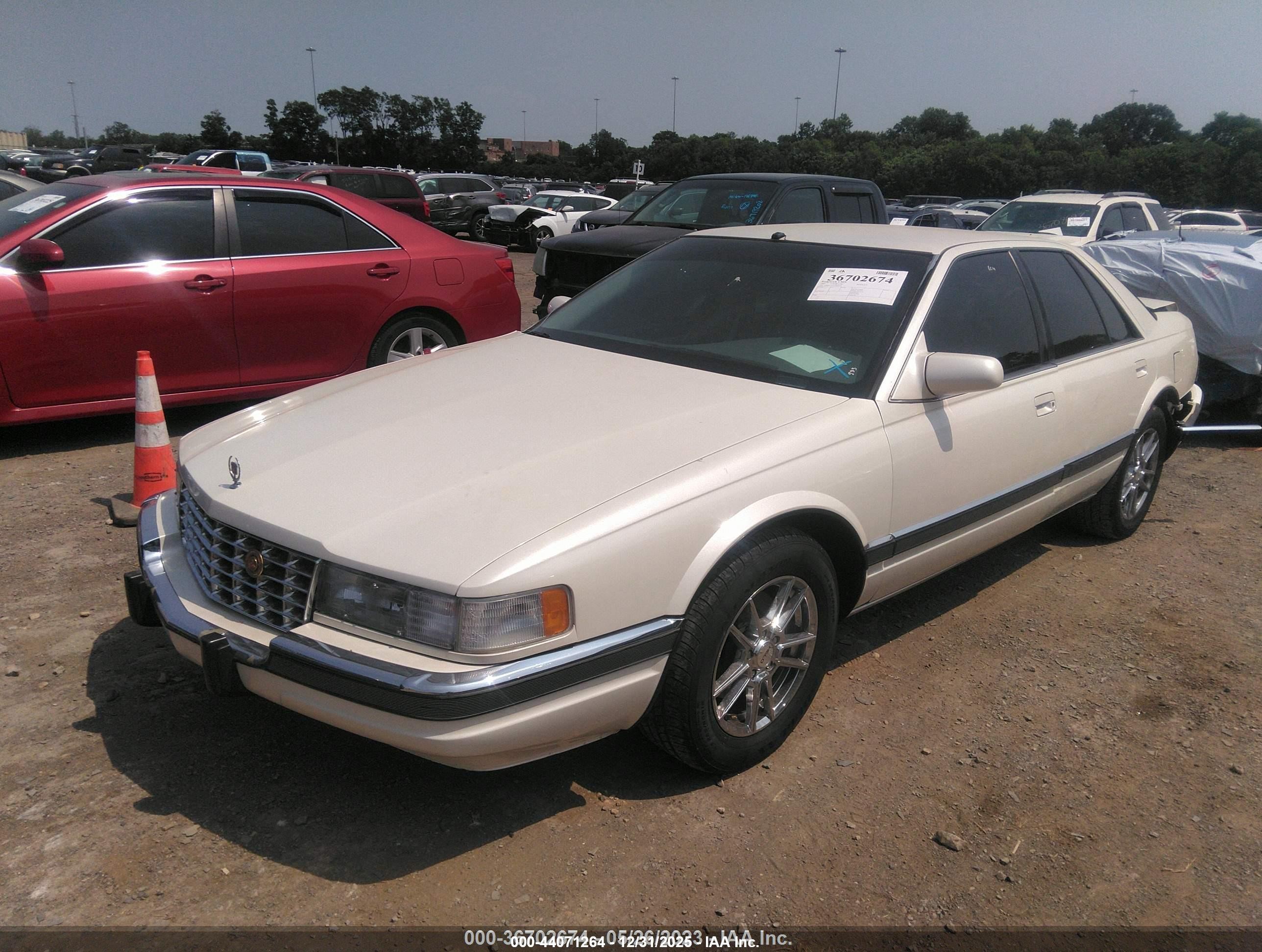 1997 Cadillac Seville Sls White vin: 1G6KS52Y2VU824734