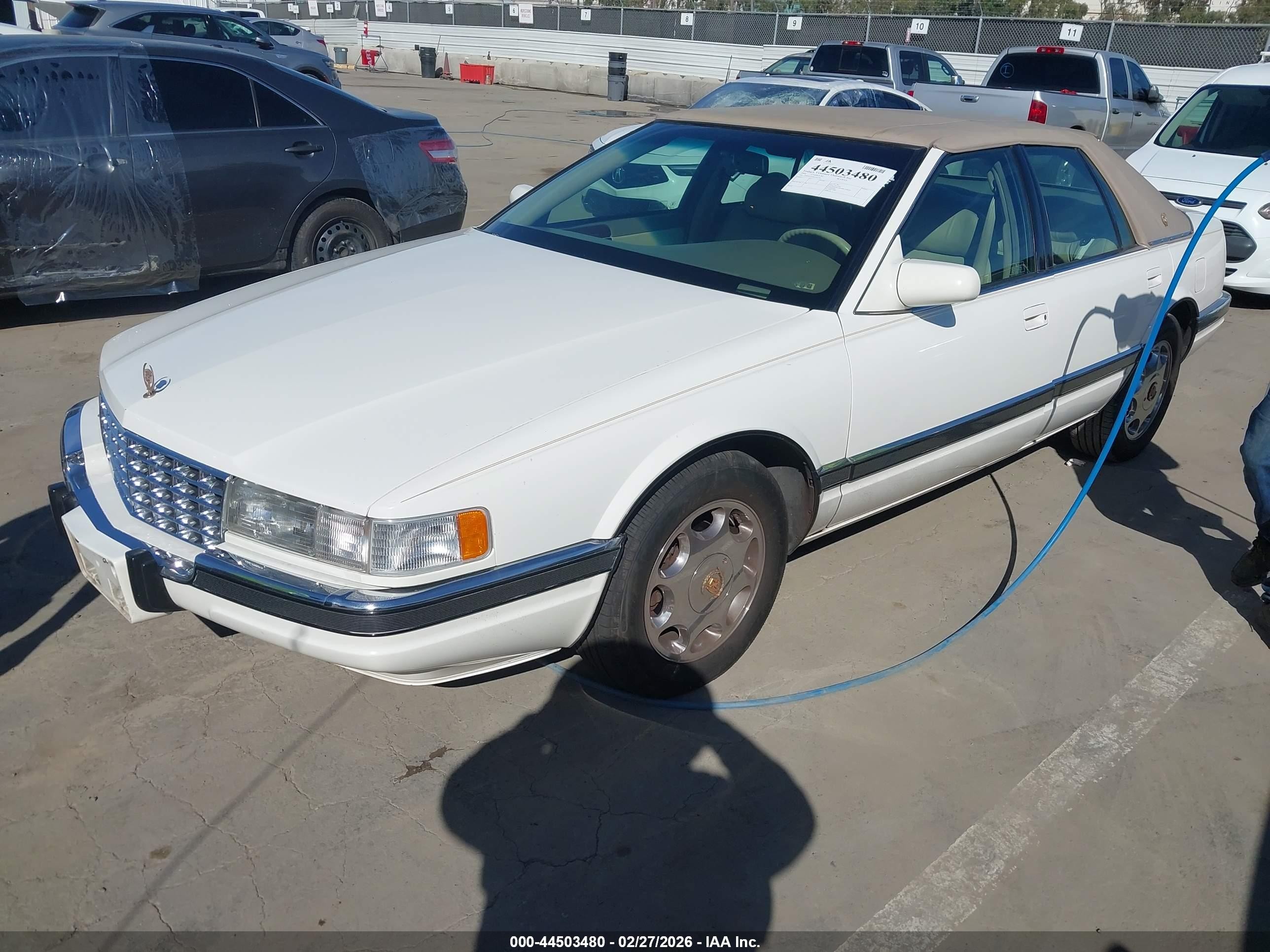 1994 Cadillac Seville Sls White vin: 1G6KS52Y4RU831741