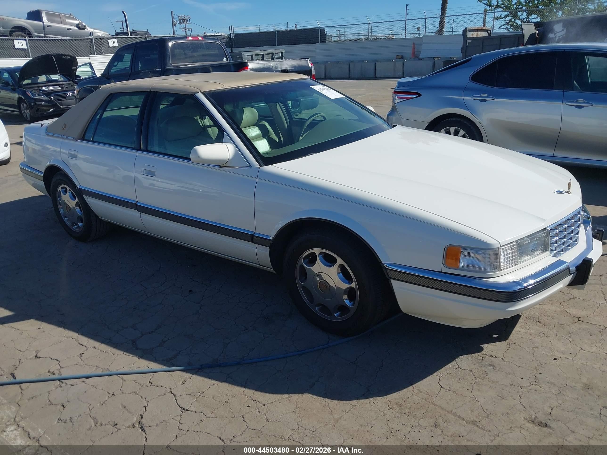 1994 Cadillac Seville Sls White vin: 1G6KS52Y4RU831741