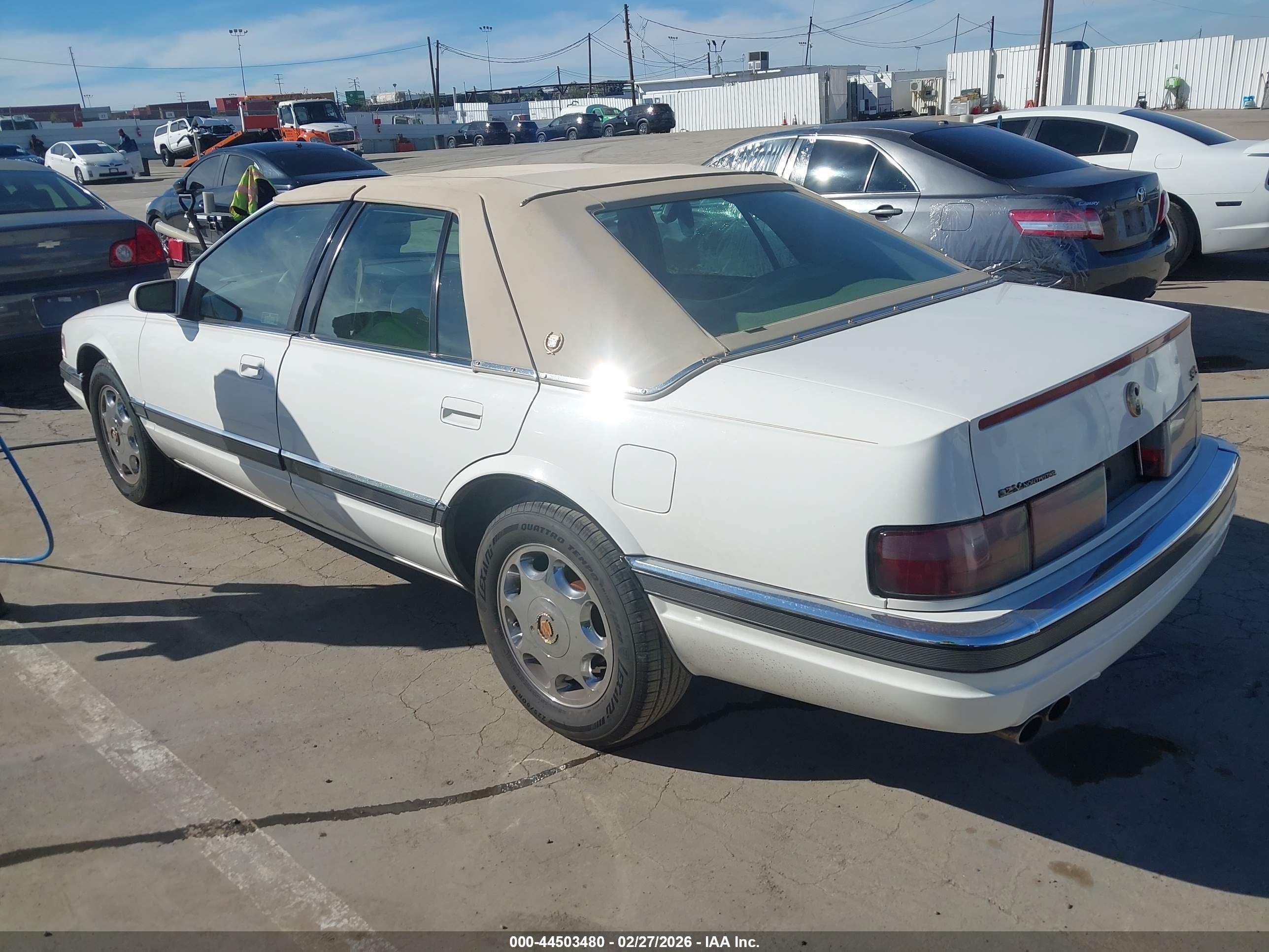 1994 Cadillac Seville Sls White vin: 1G6KS52Y4RU831741