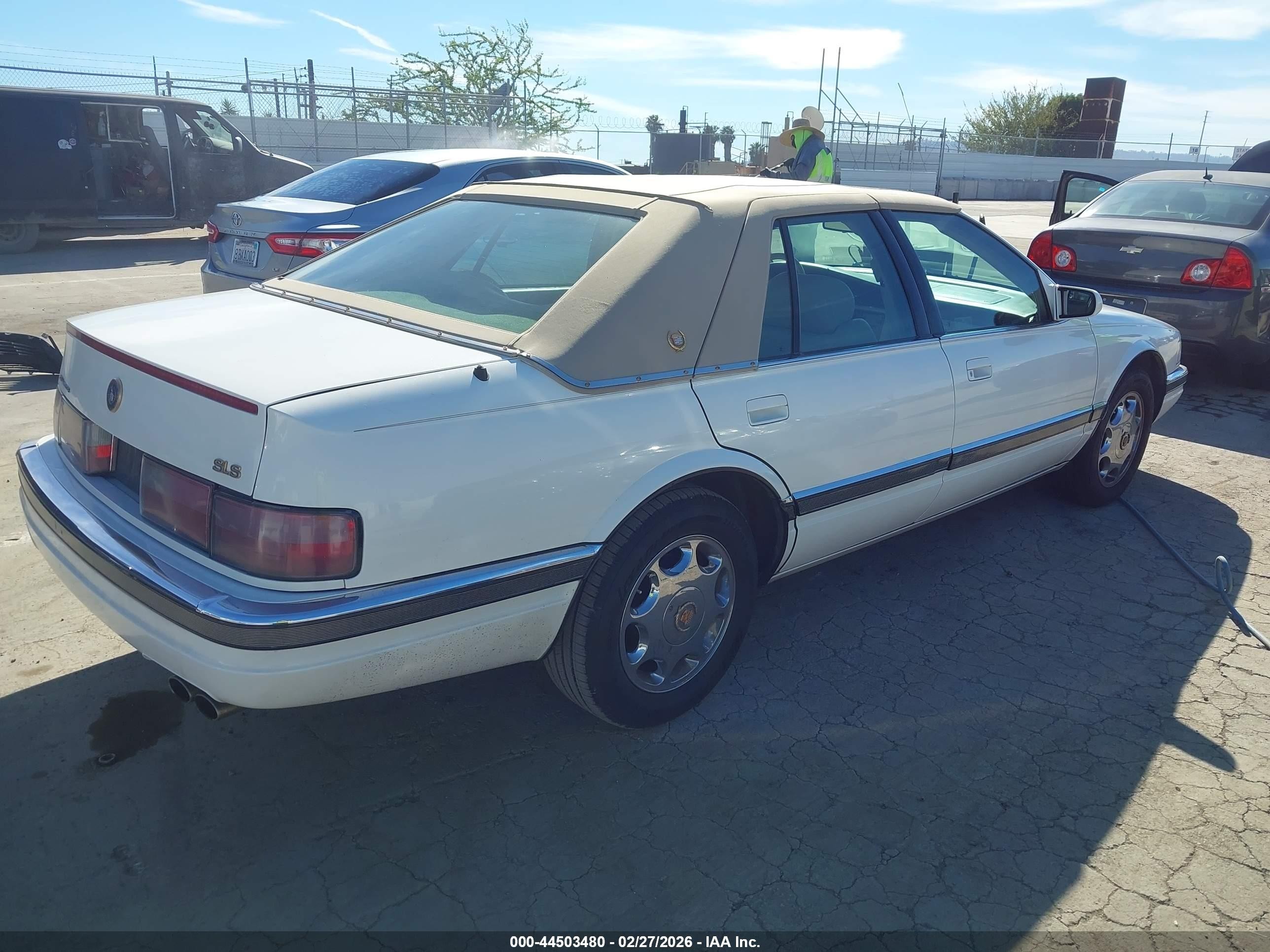 1994 Cadillac Seville Sls White vin: 1G6KS52Y4RU831741