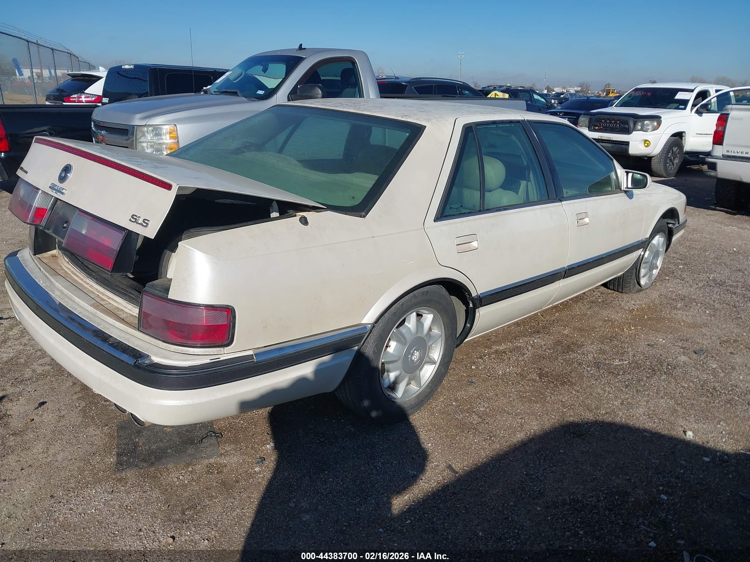 1997 Cadillac Seville Sls Cream vin: 1G6KS52Y6VU828818