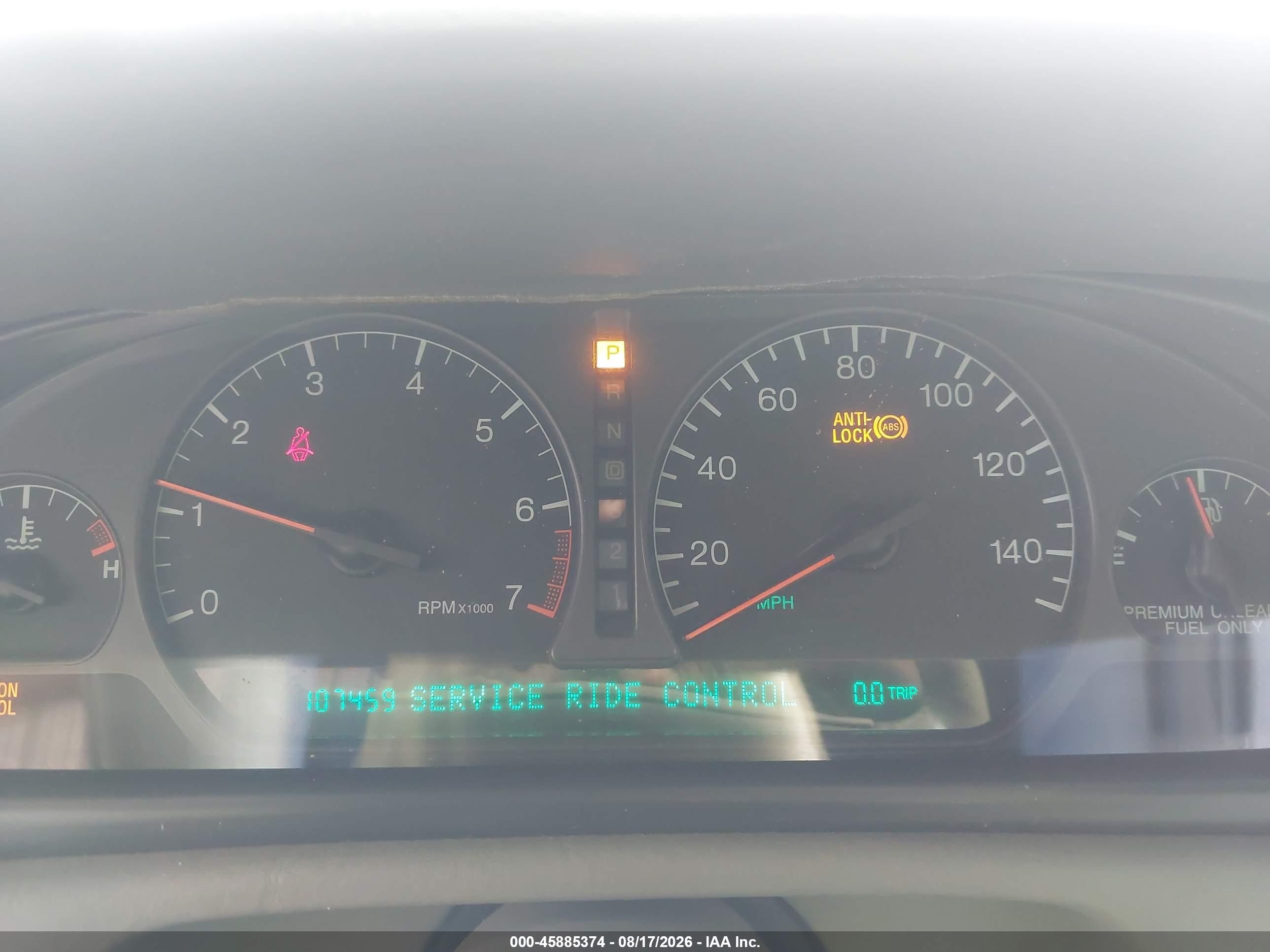 1996 Cadillac Seville Sls Champagne vin: 1G6KS52YXTU825109