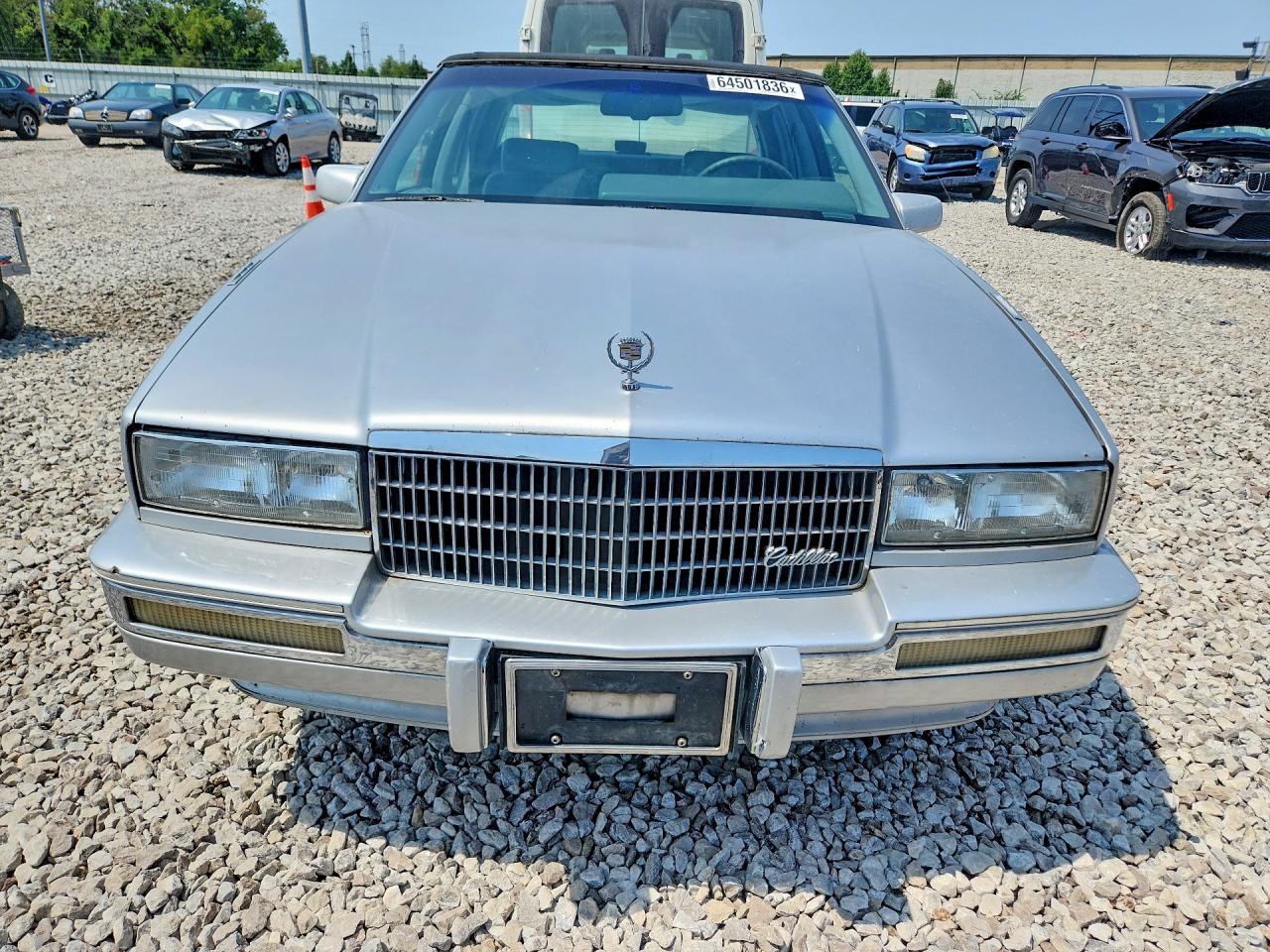 1990 Cadillac Seville Silver vin: 1G6KS5333LU809255
