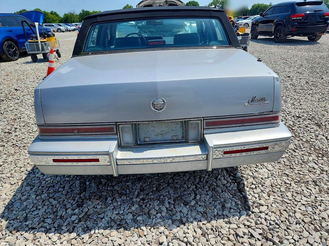 1990 Cadillac Seville Silver vin: 1G6KS5333LU809255