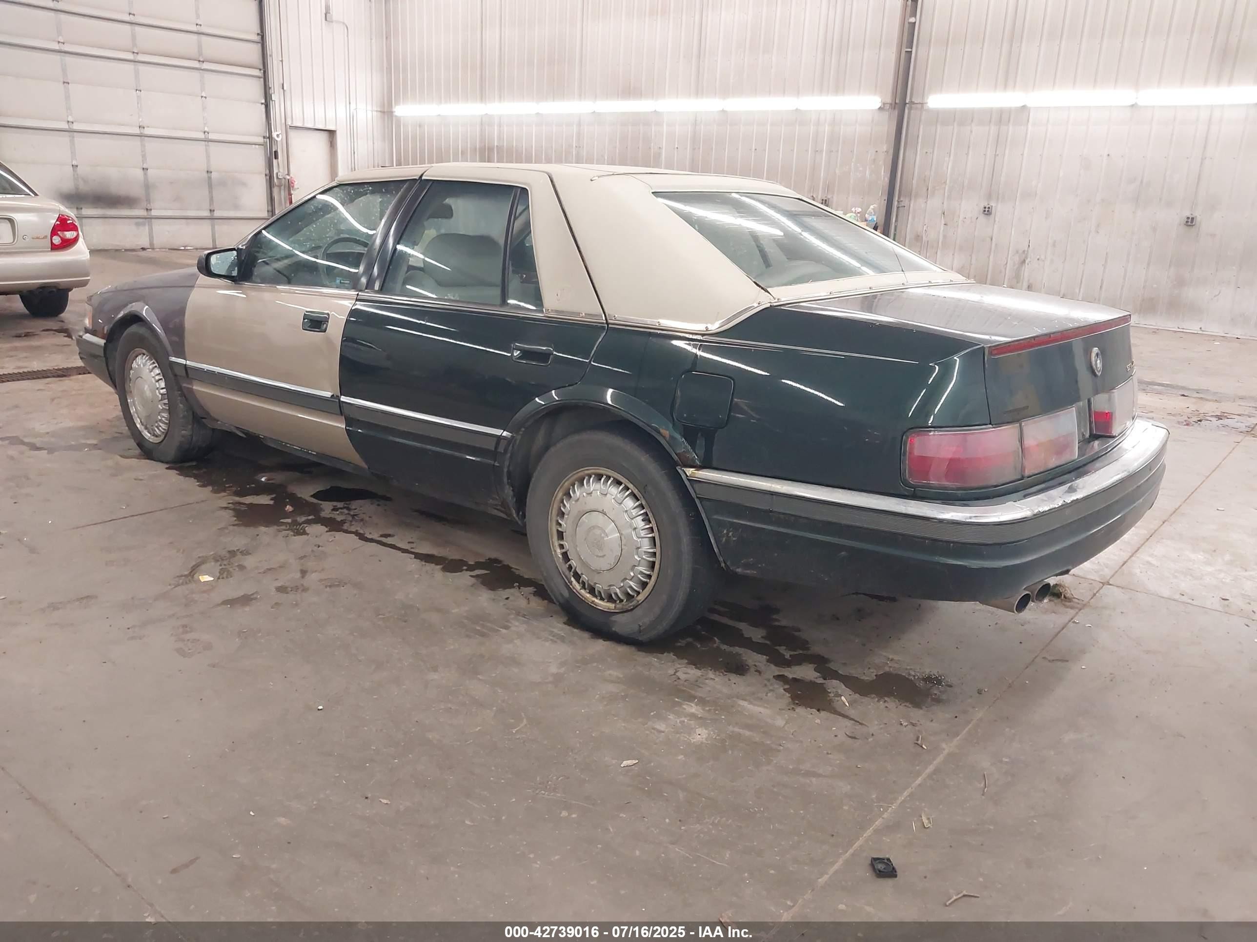 1992 Cadillac Seville   Green vin: 1G6KS53B2NU816546