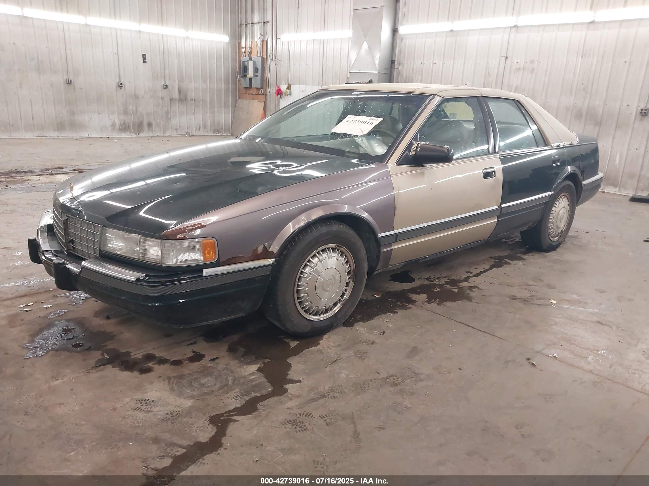1992 Cadillac Seville   Green vin: 1G6KS53B2NU816546