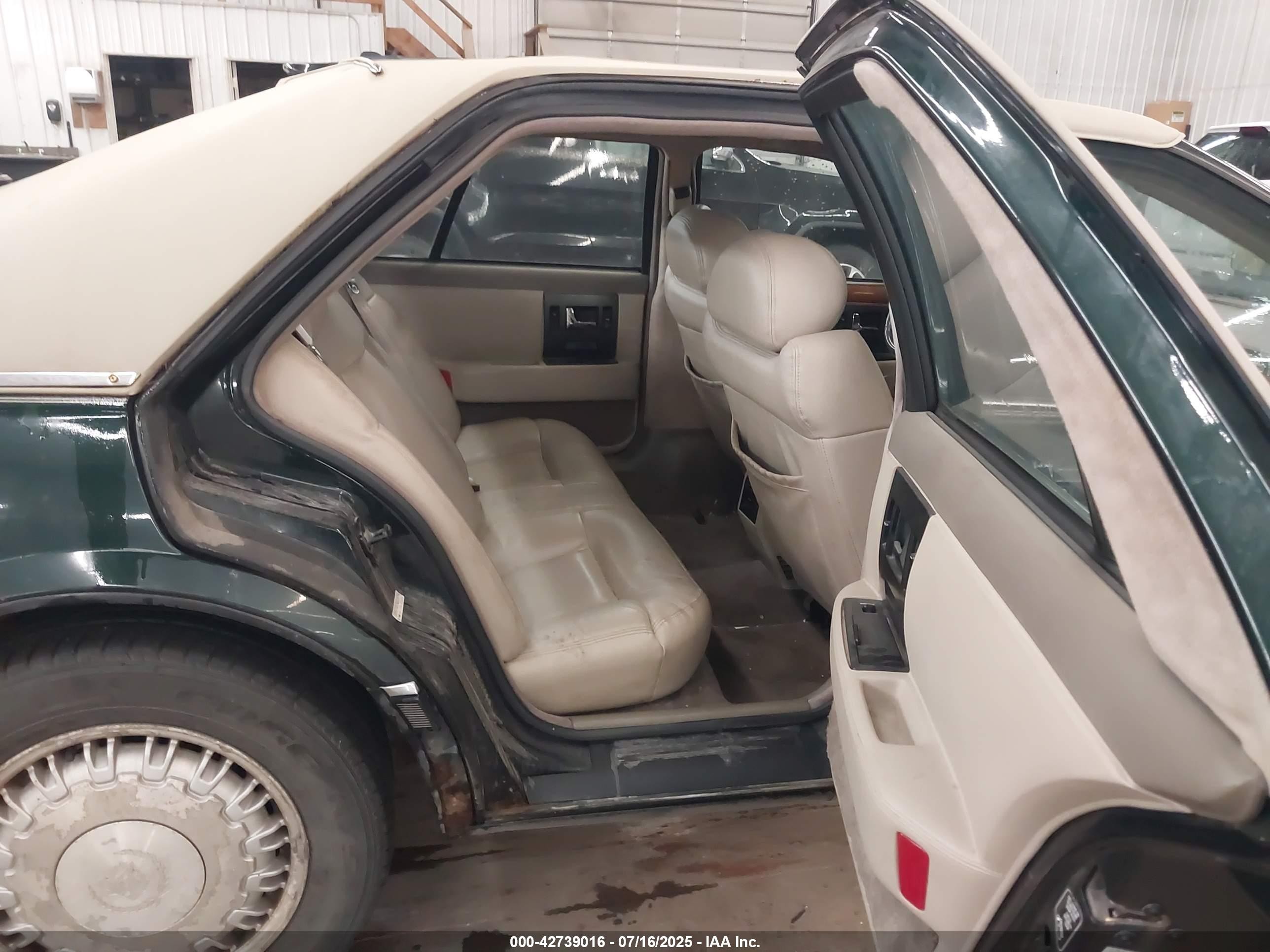 1992 Cadillac Seville   Green vin: 1G6KS53B2NU816546
