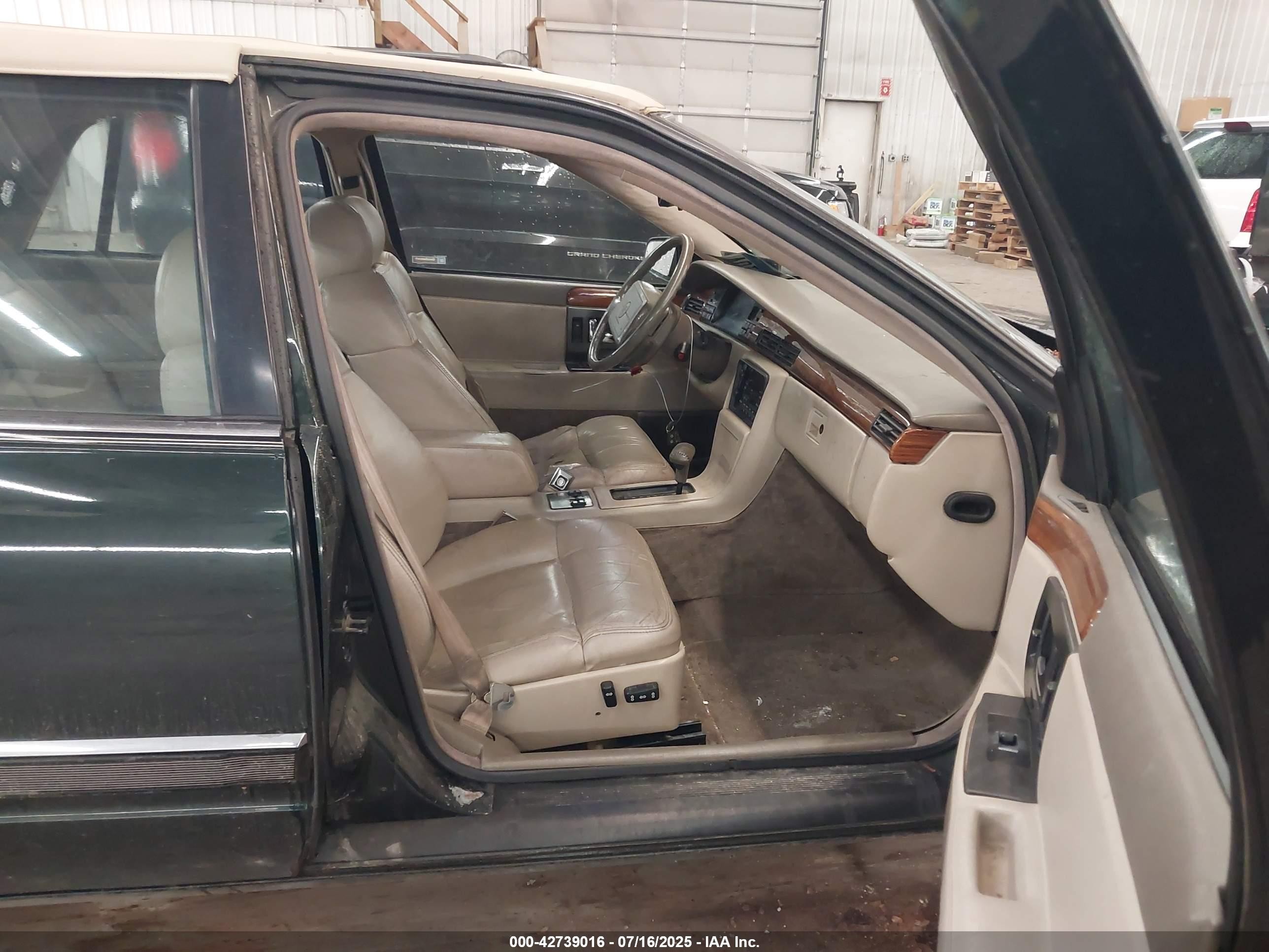 1992 Cadillac Seville   Green vin: 1G6KS53B2NU816546