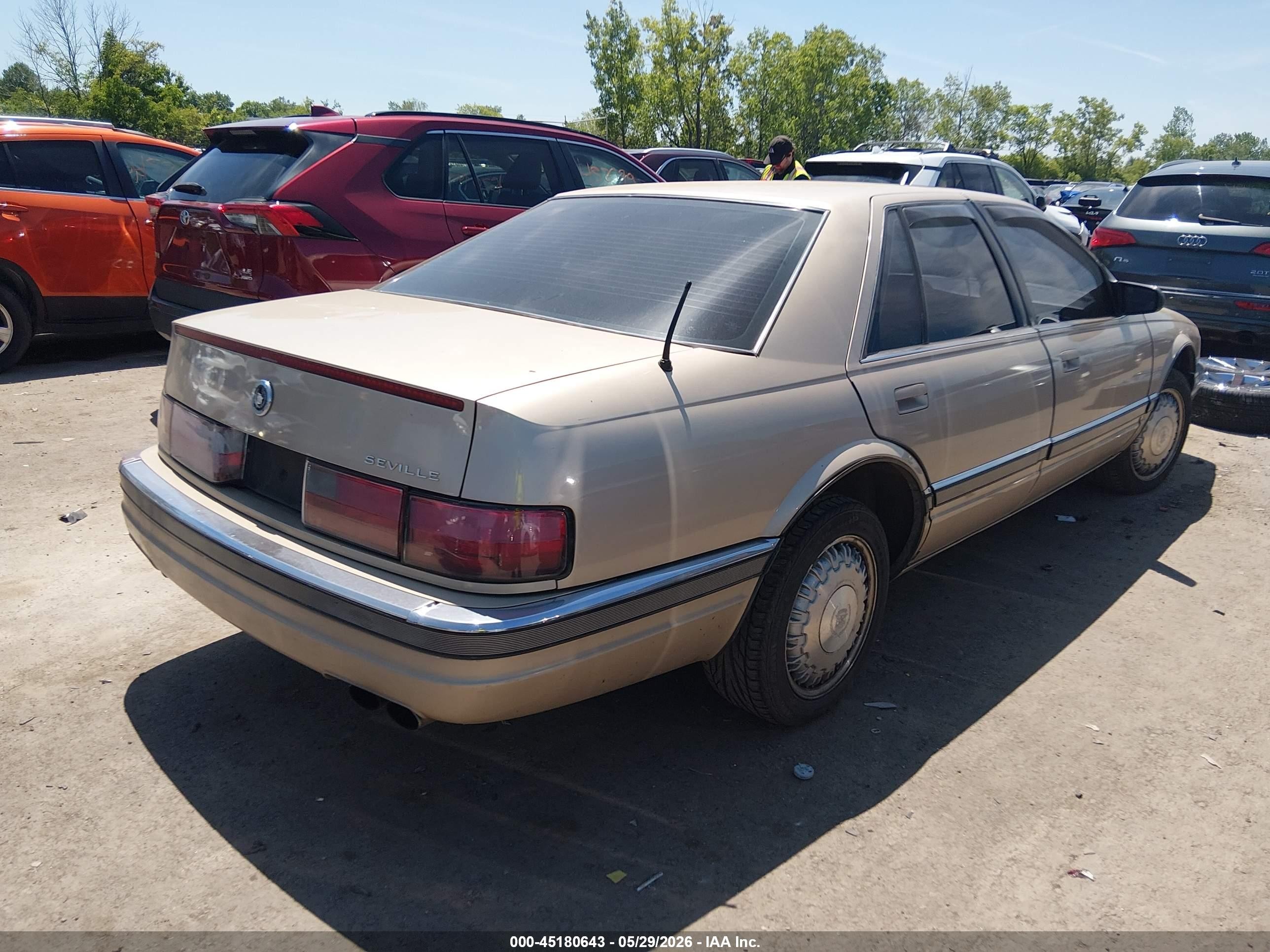 1992 Cadillac Seville   Tan vin: 1G6KS53B9NU814809
