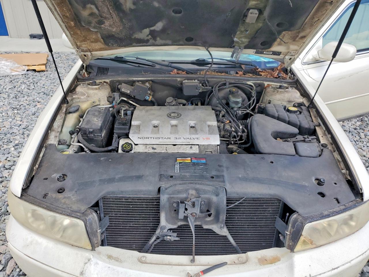 2001 Cadillac Seville Sls Белый vin: 1G6KS54Y01U103402