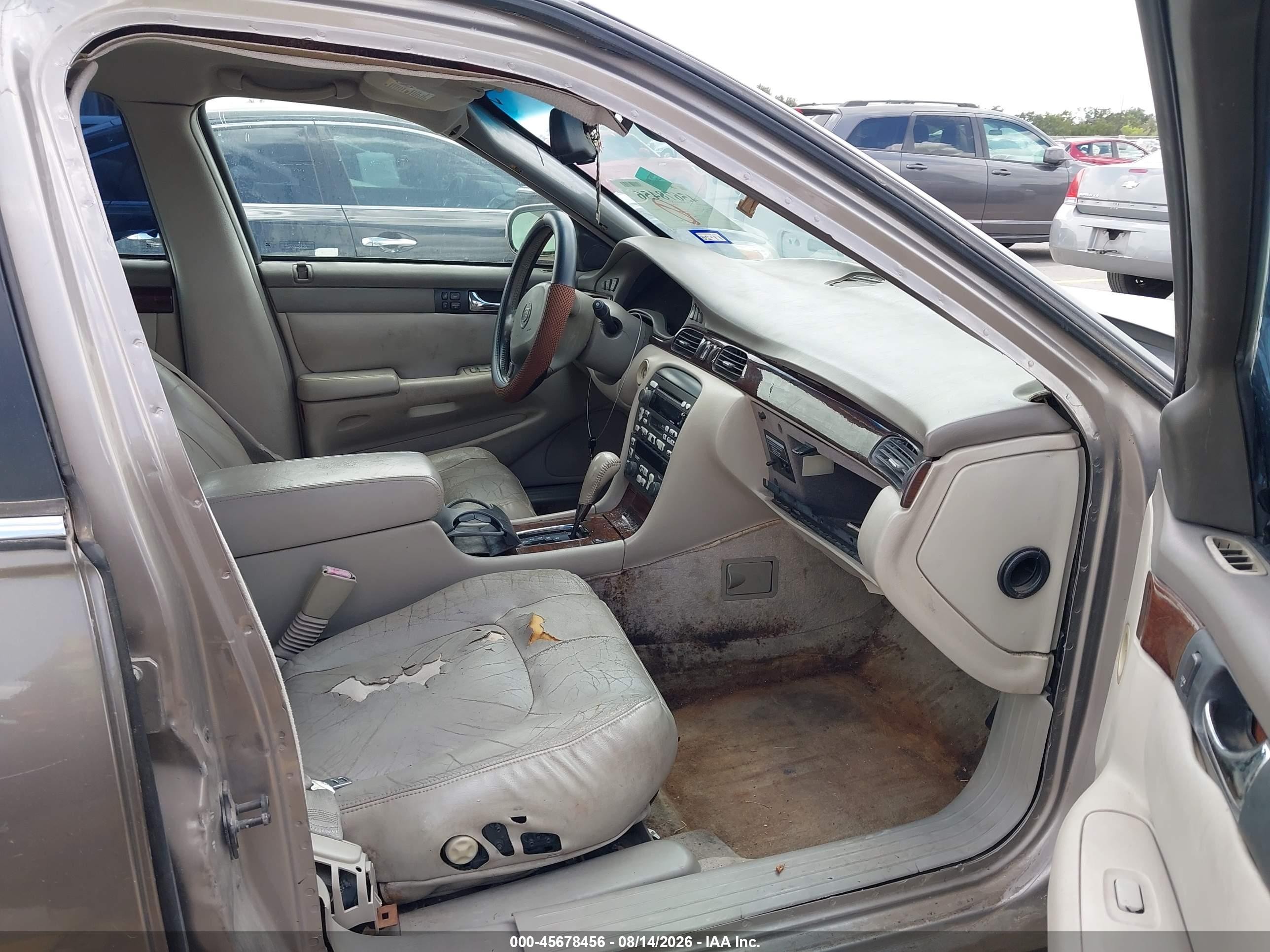 2002 Cadillac Seville Sls Brown vin: 1G6KS54Y02U107015