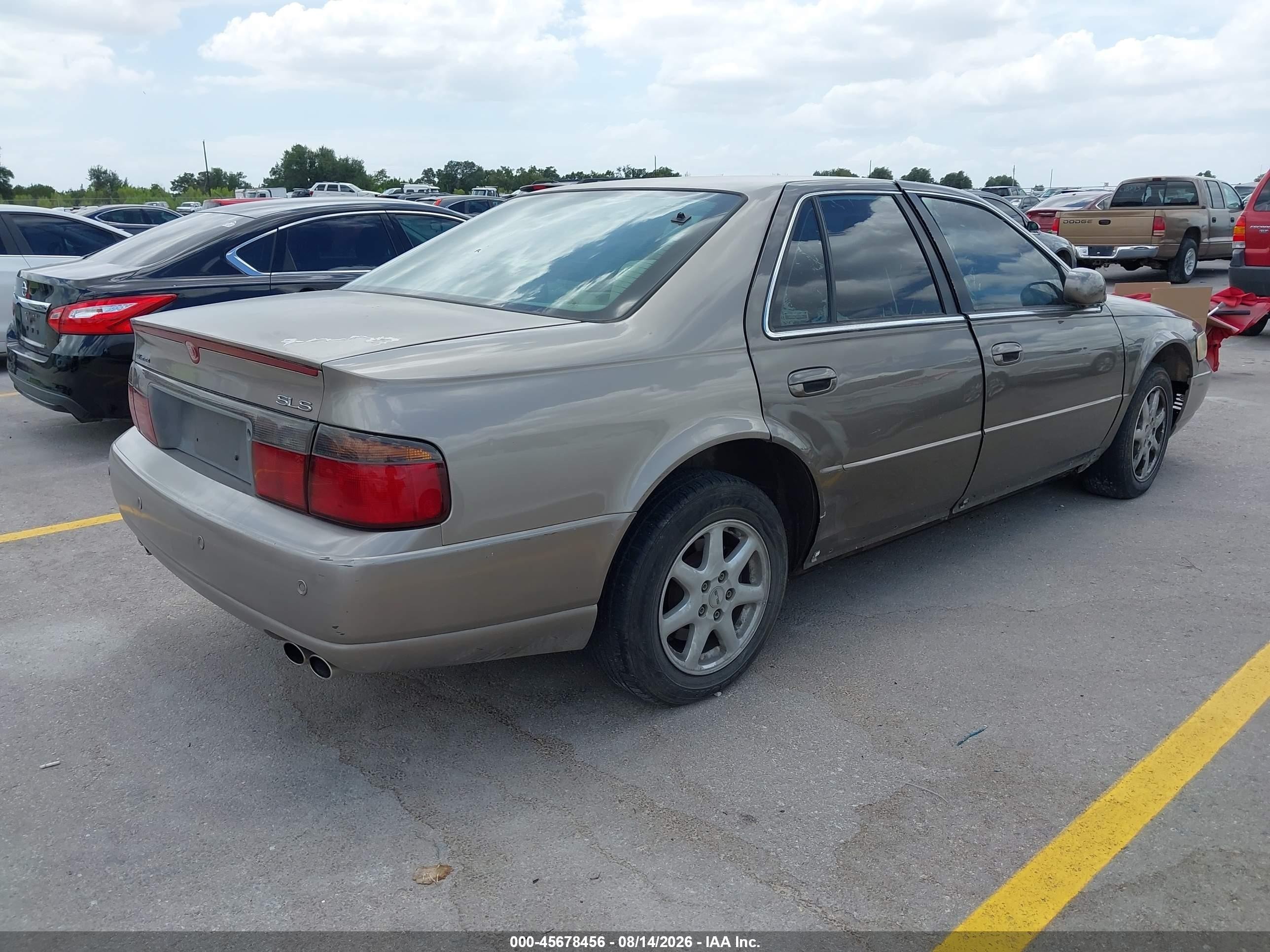2002 Cadillac Seville Sls Brown vin: 1G6KS54Y02U107015