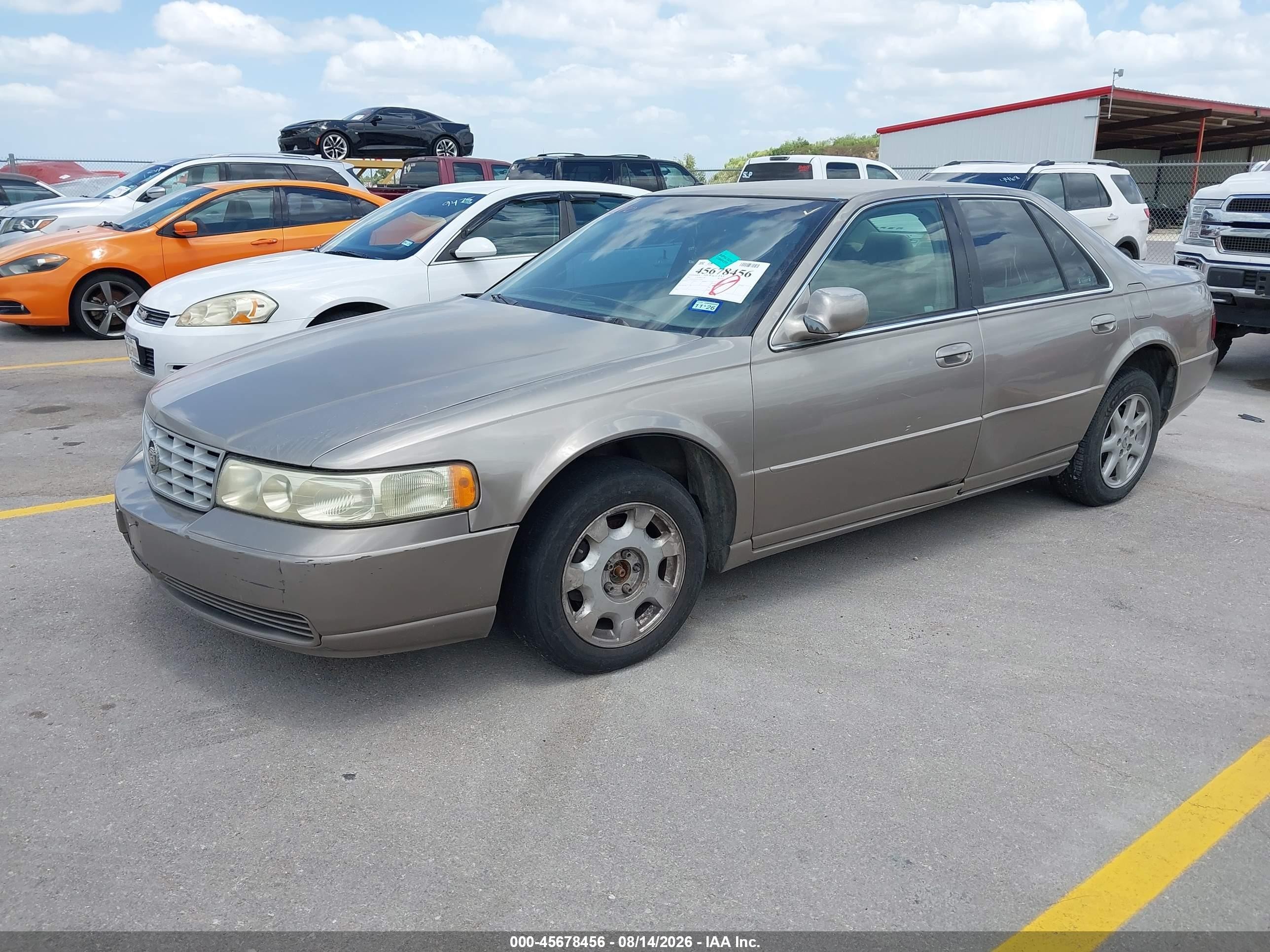 2002 Cadillac Seville Sls Brown vin: 1G6KS54Y02U107015