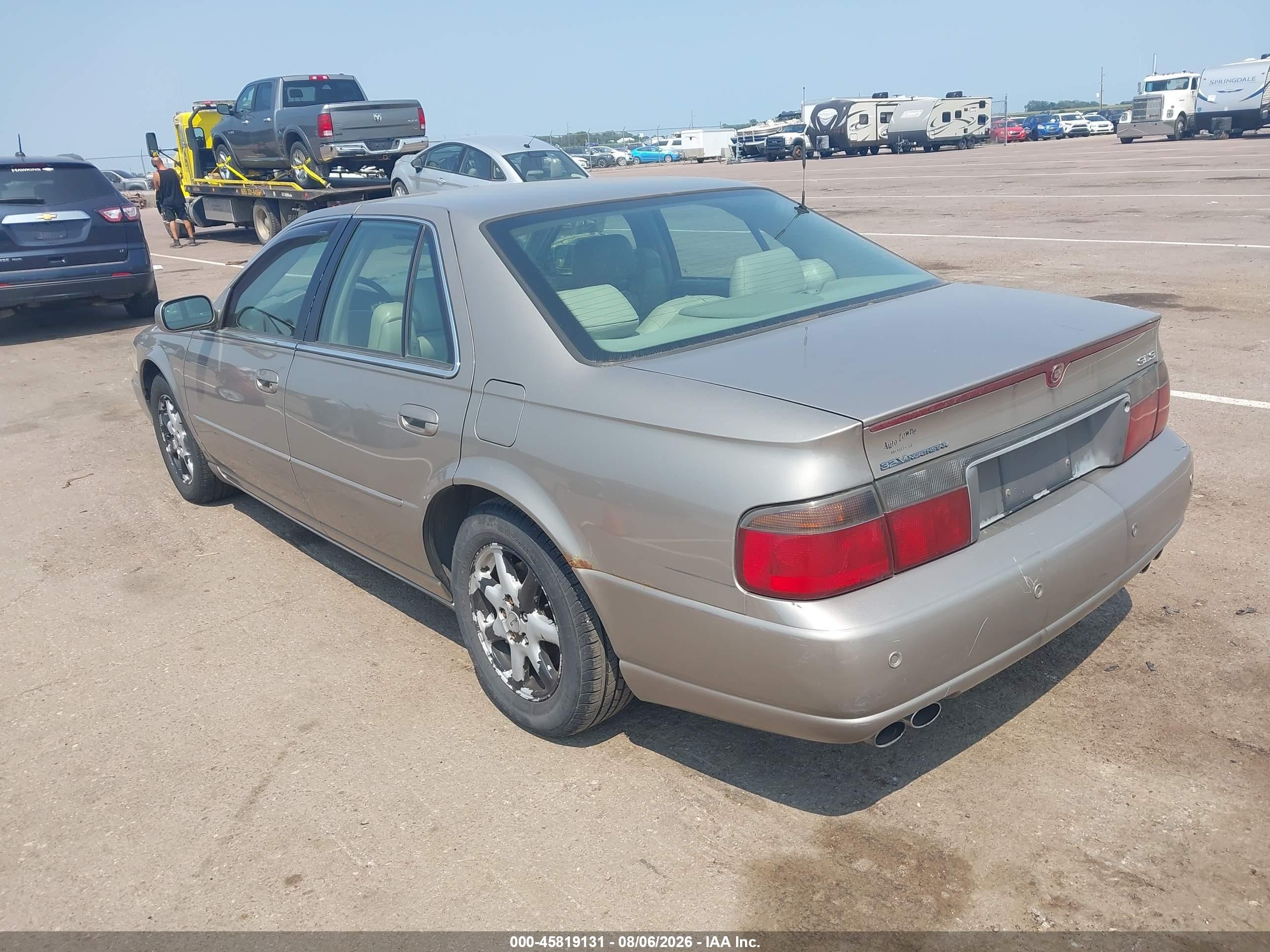 2003 Cadillac Seville Sls Silver vin: 1G6KS54Y03U219332