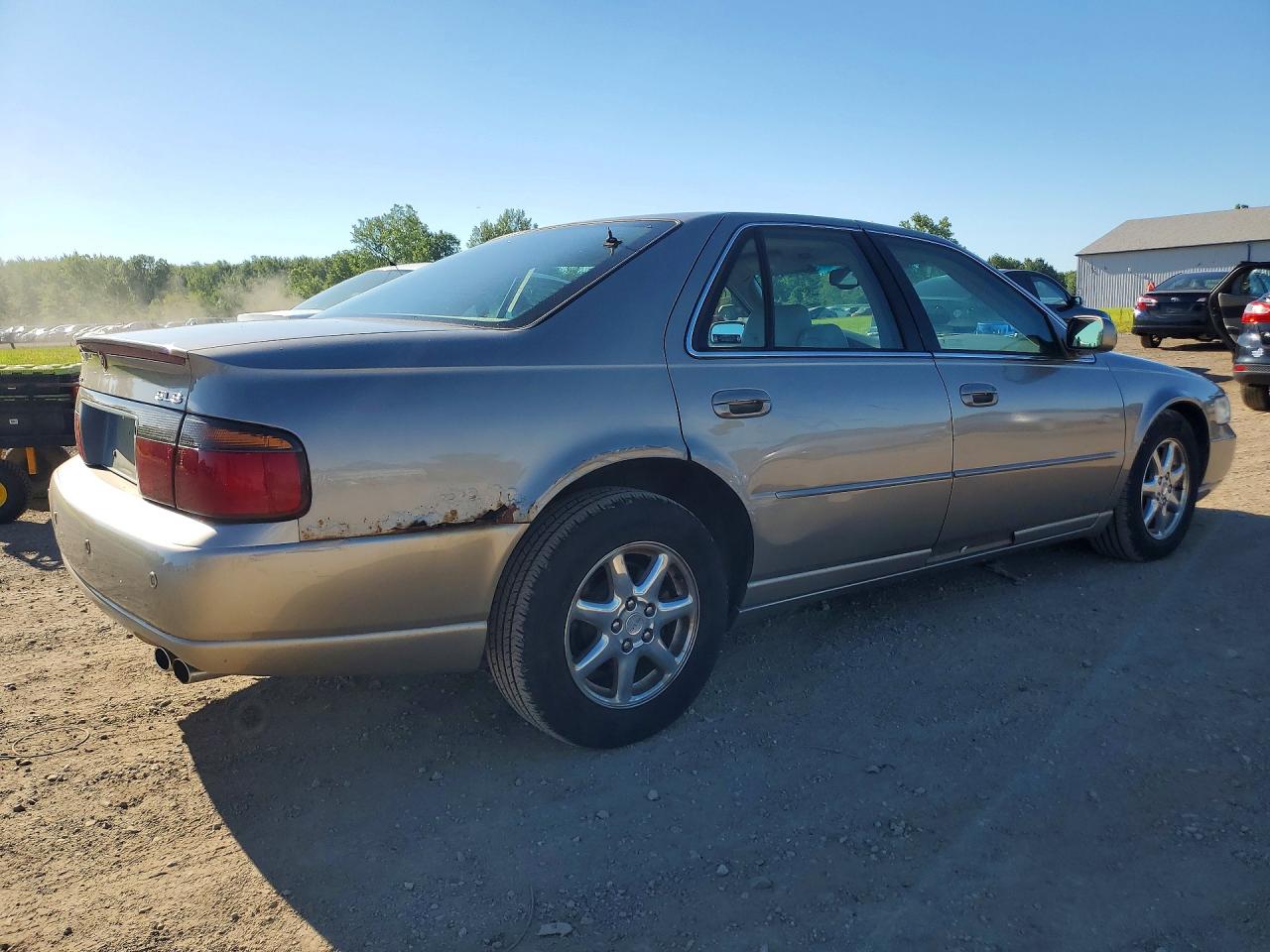 2002 Cadillac Seville Sls Золотой vin: 1G6KS54Y22U296122
