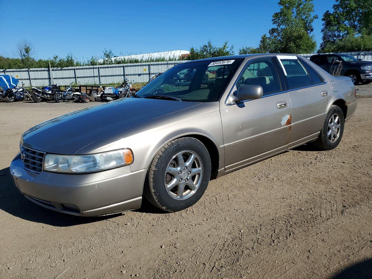 2002 Cadillac Seville Sls Золотой vin: 1G6KS54Y22U296122