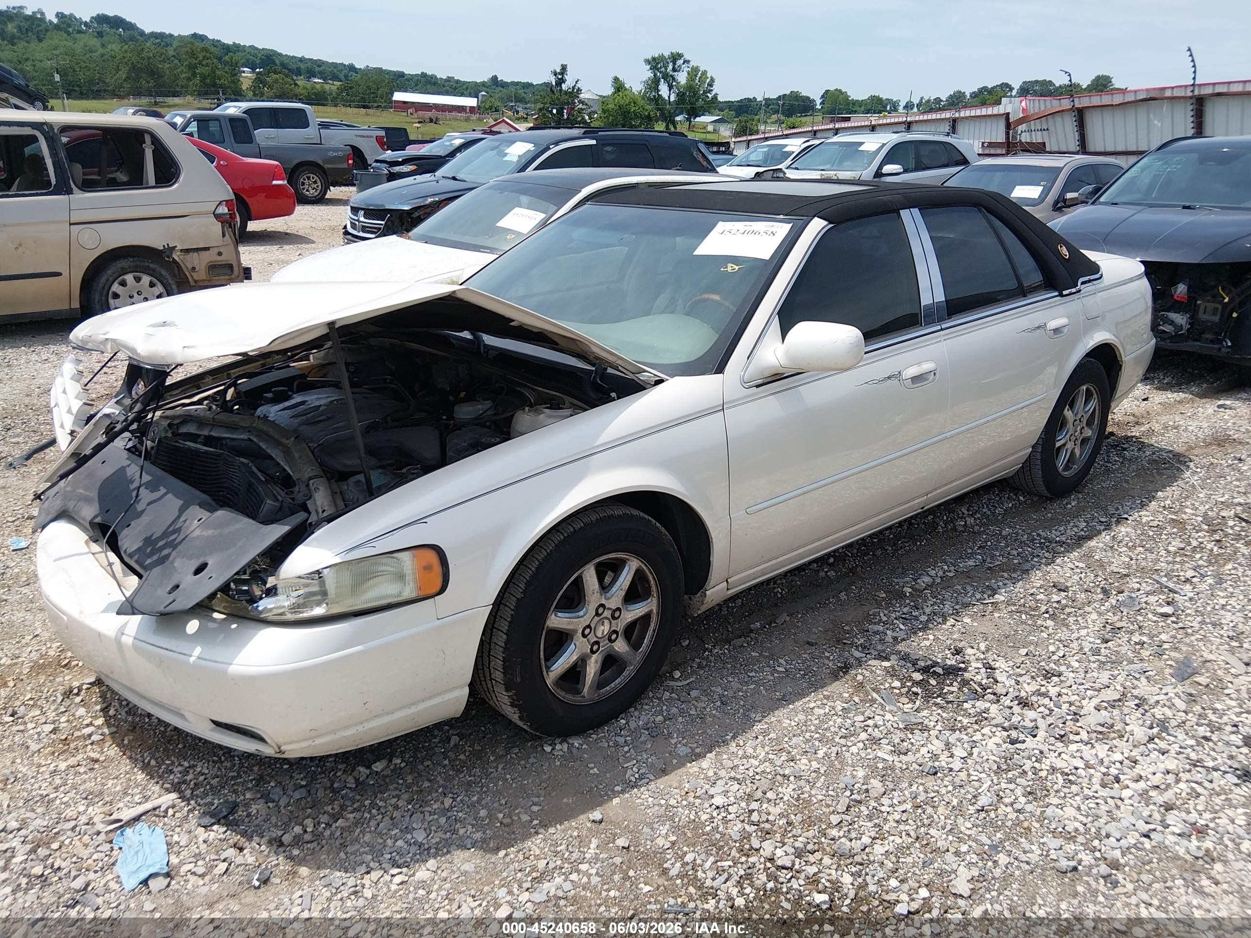 2003 Cadillac Seville Sls Cream vin: 1G6KS54Y23U147162