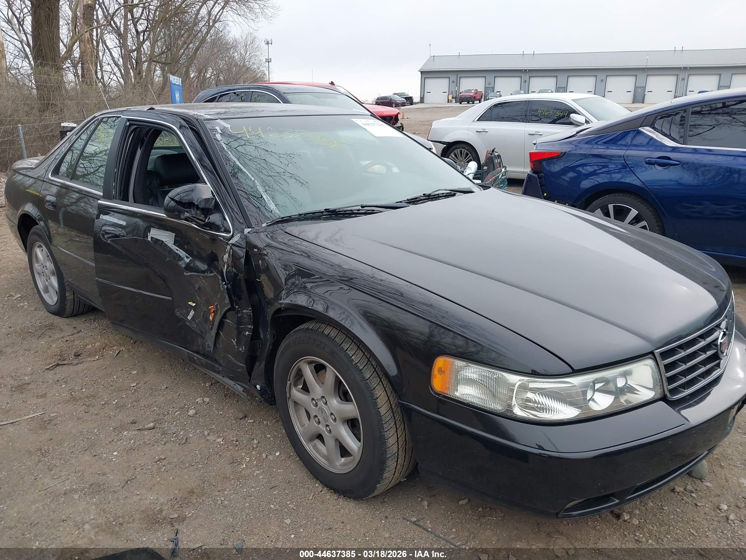 2004 Cadillac Seville Sls Black vin: 1G6KS54Y24U107357