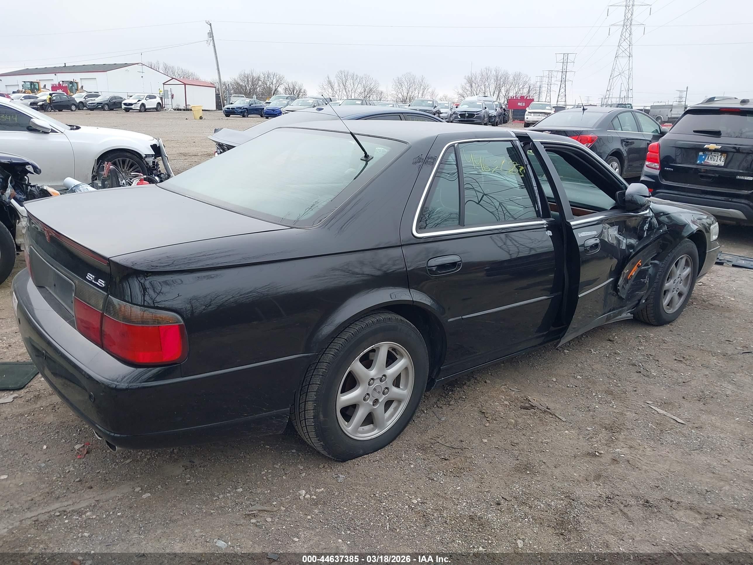 2004 Cadillac Seville Sls Black vin: 1G6KS54Y24U107357