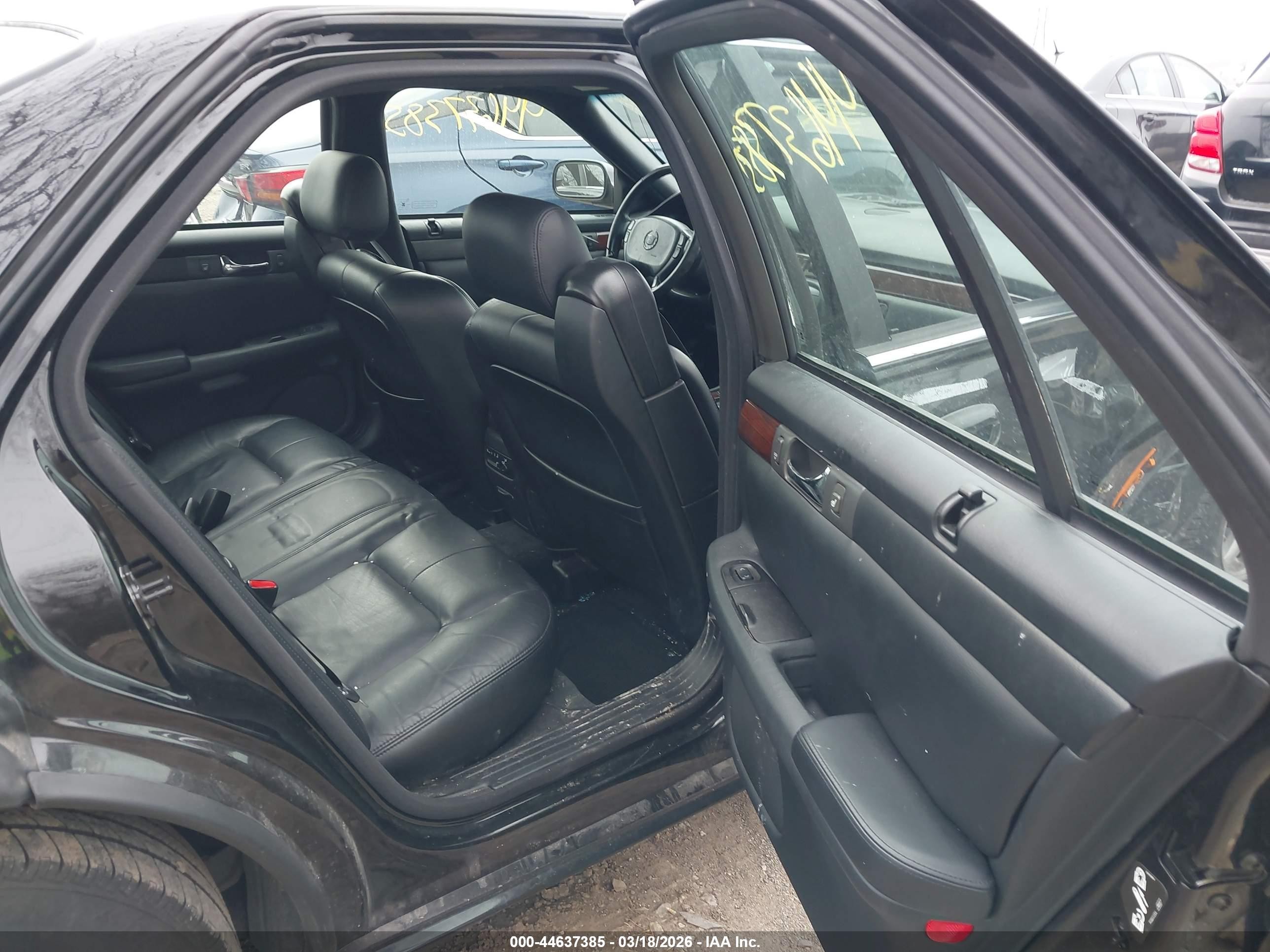 2004 Cadillac Seville Sls Black vin: 1G6KS54Y24U107357