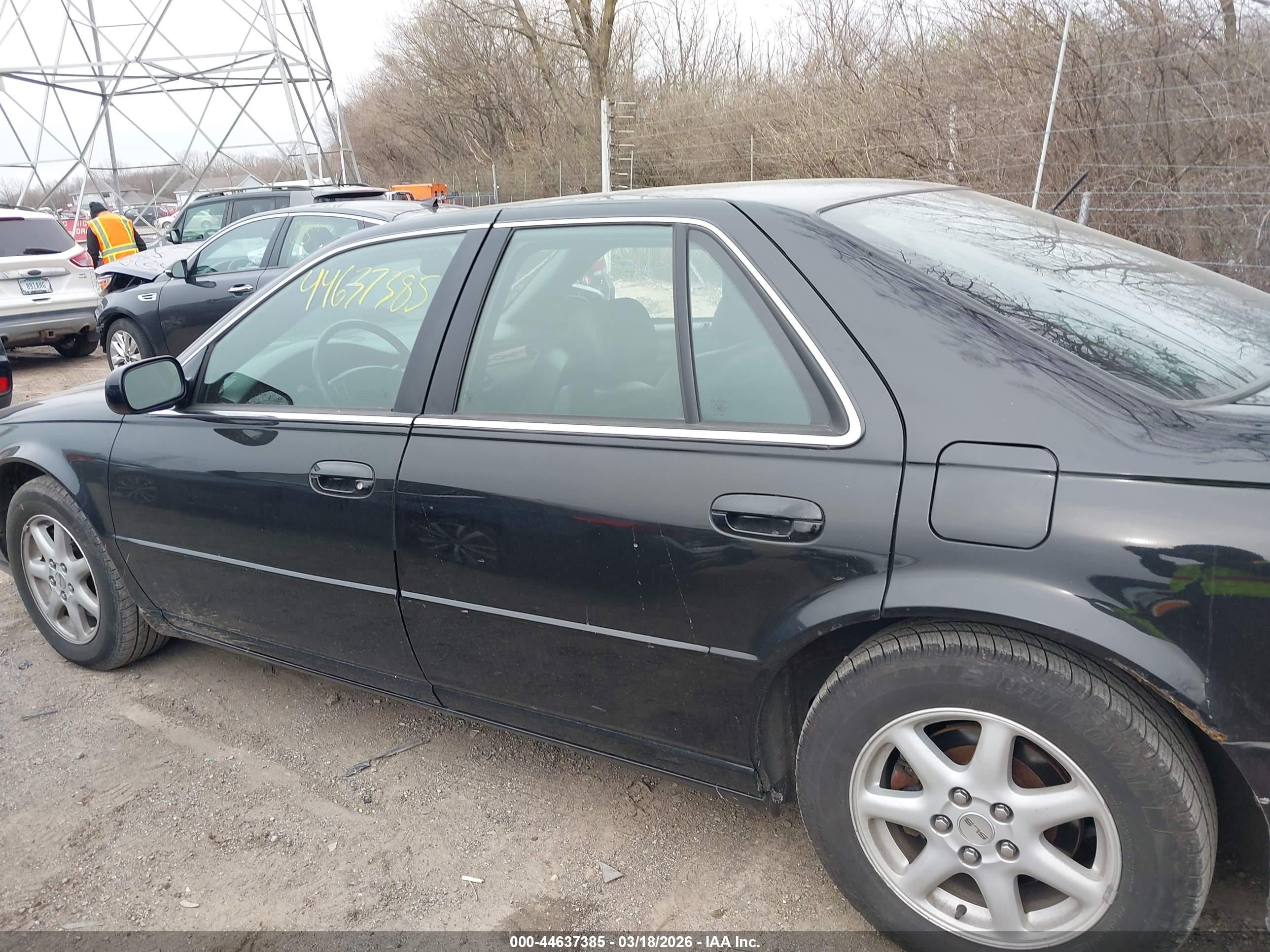 2004 Cadillac Seville Sls Black vin: 1G6KS54Y24U107357