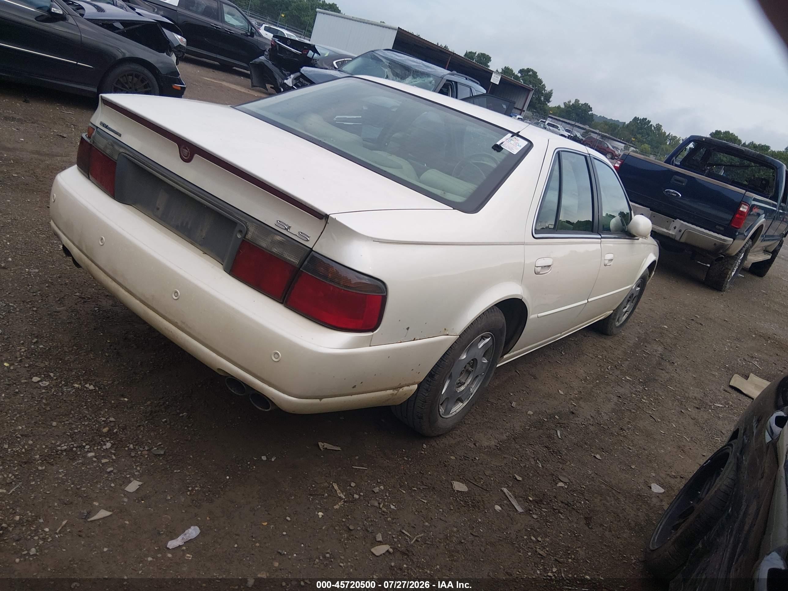 2003 Cadillac Seville Sls White vin: 1G6KS54Y33U110055