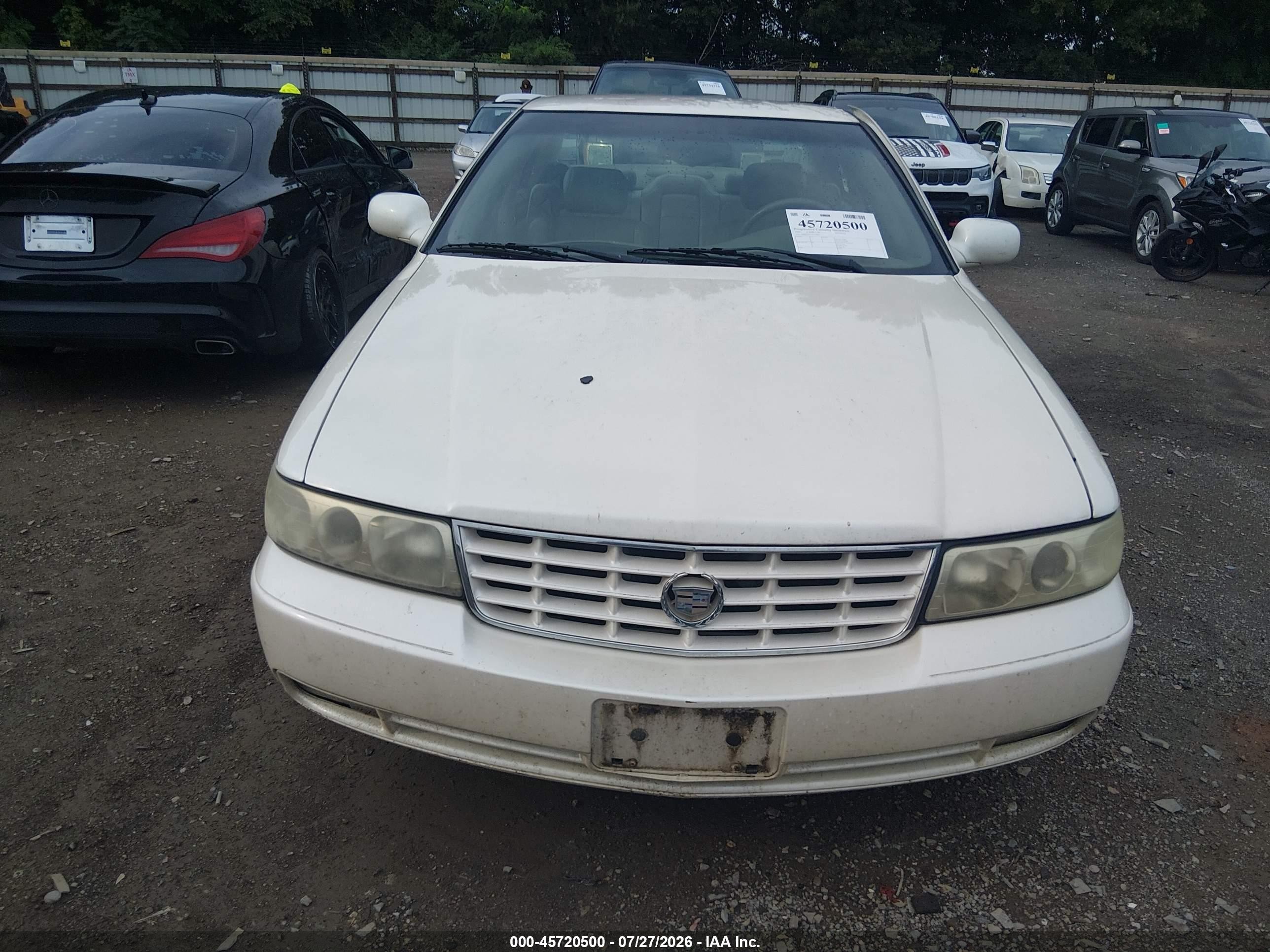 2003 Cadillac Seville Sls White vin: 1G6KS54Y33U110055