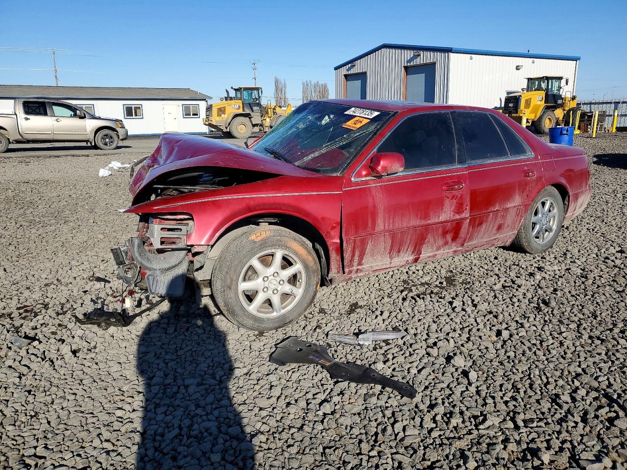 2004 Cadillac Seville Sls Red vin: 1G6KS54Y34U123874