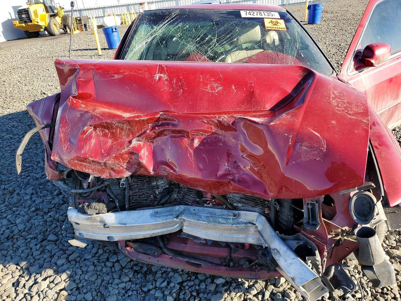 2004 Cadillac Seville Sls Red vin: 1G6KS54Y34U123874