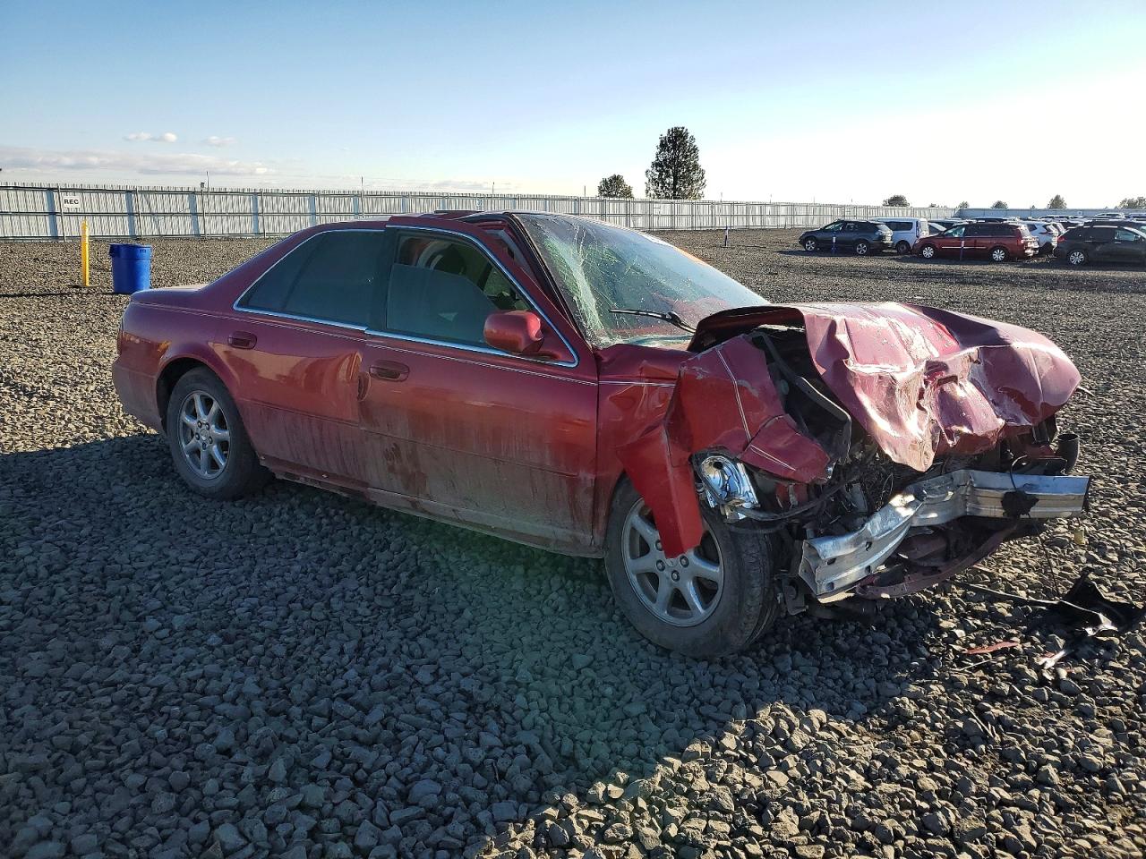 2004 Cadillac Seville Sls Red vin: 1G6KS54Y34U123874