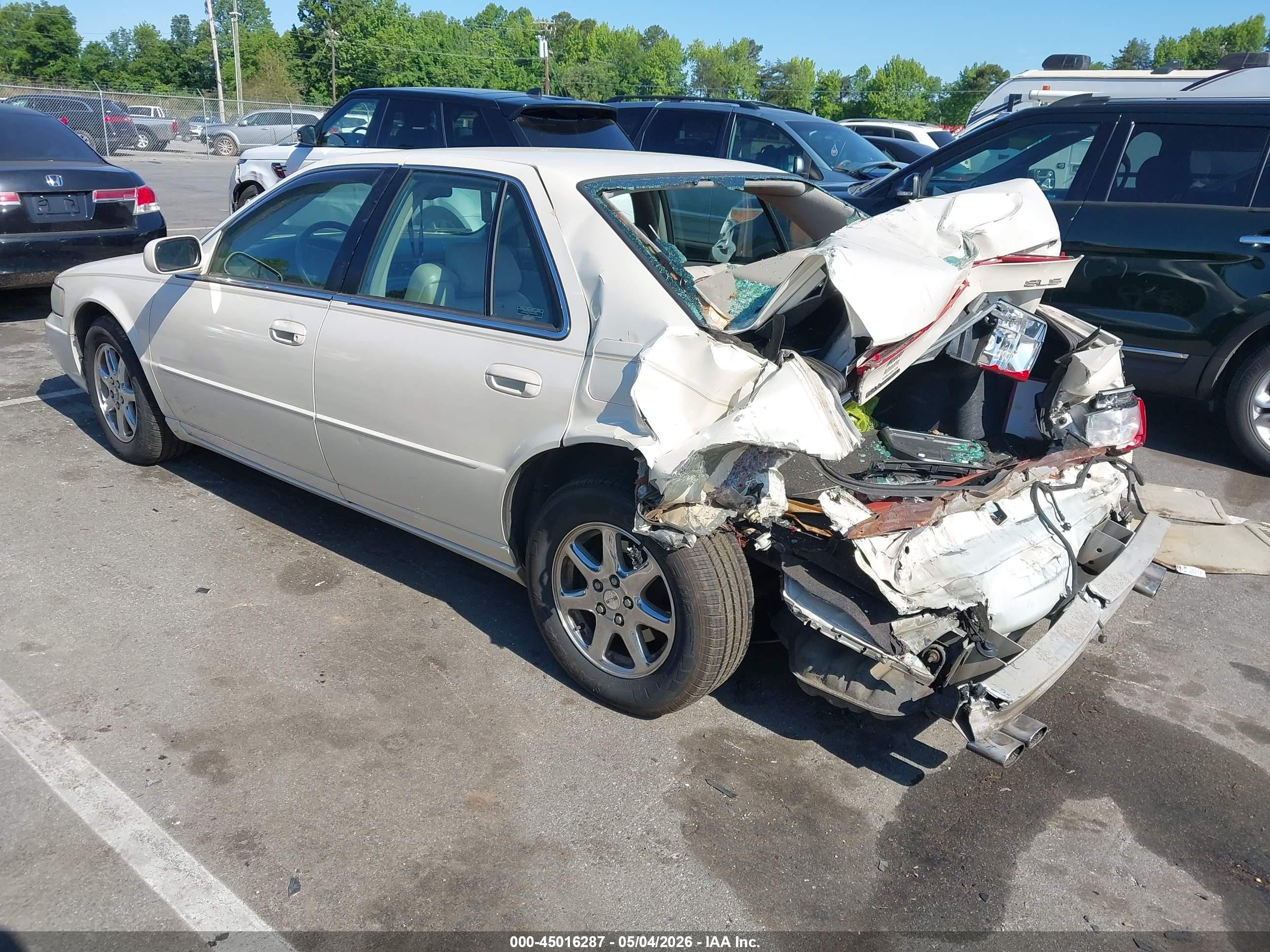 2001 Cadillac Seville Sls W/tx7 White vin: 1G6KS54Y71U260666