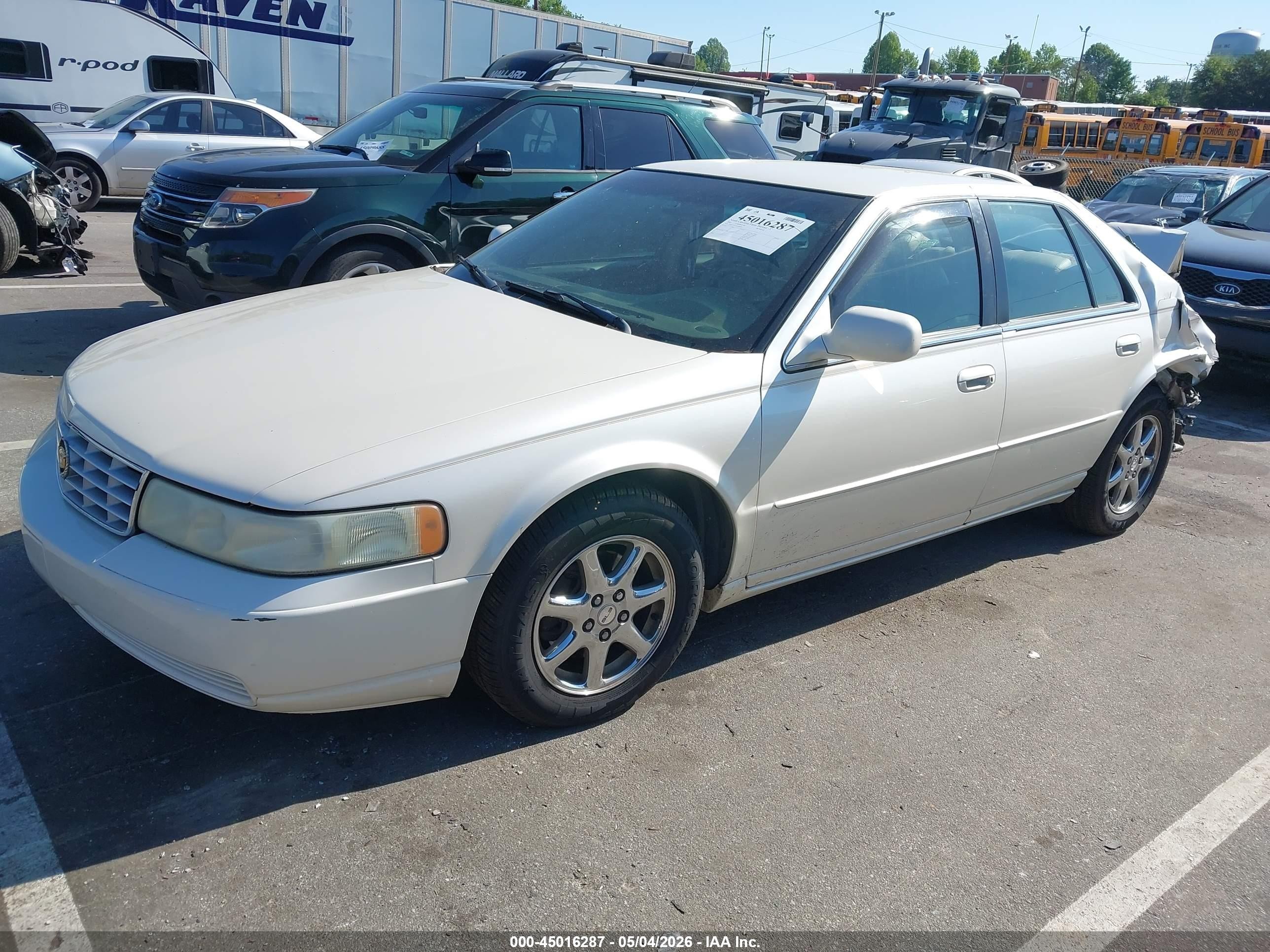 2001 Cadillac Seville Sls W/tx7 White vin: 1G6KS54Y71U260666