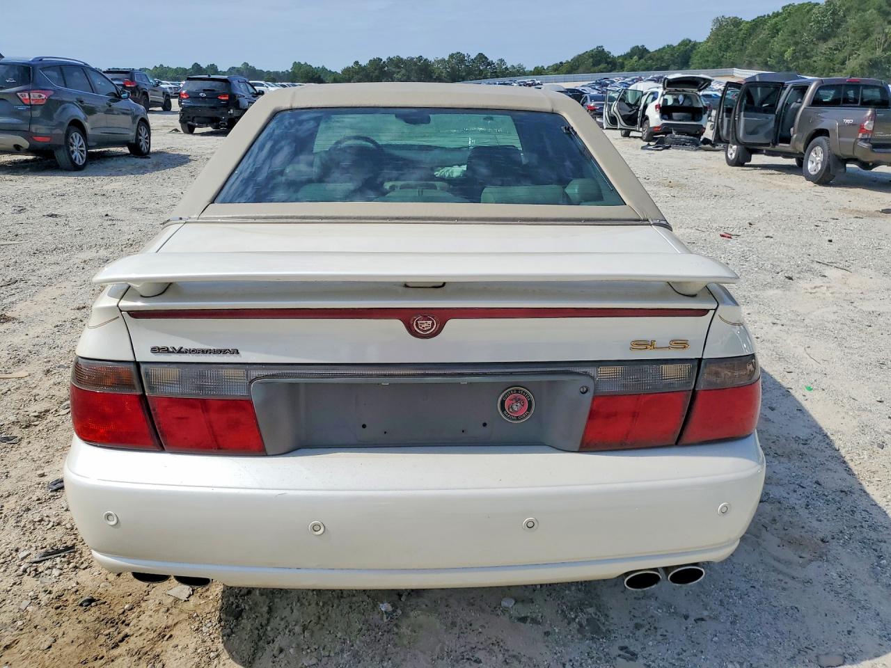 2003 Cadillac Seville White vin: 1G6KS54Y83U115753