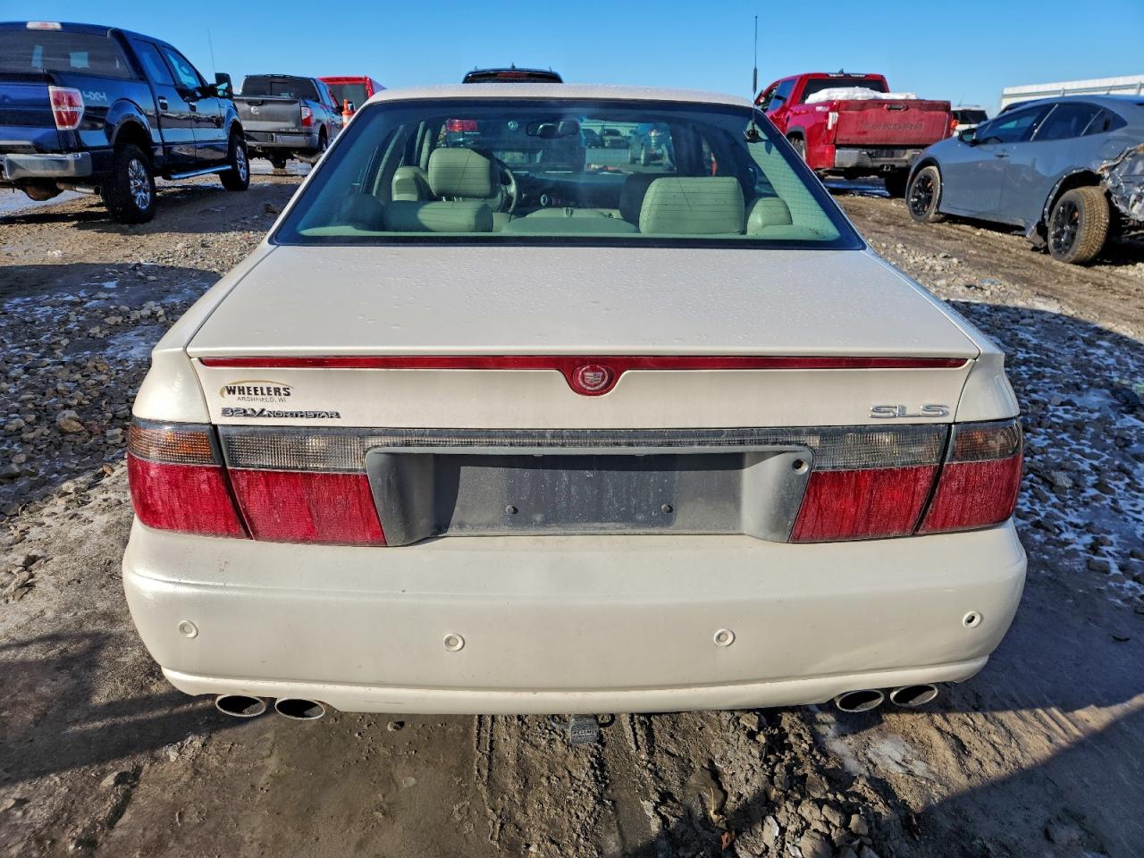 2003 Cadillac Seville Sls Белый vin: 1G6KS54Y93U110075
