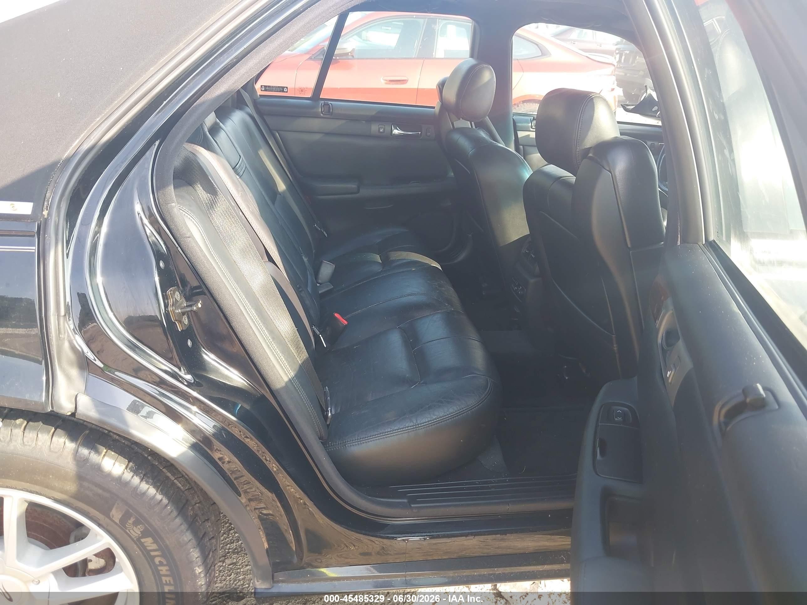2002 Cadillac Seville Sls Black vin: 1G6KS54YX2U287524