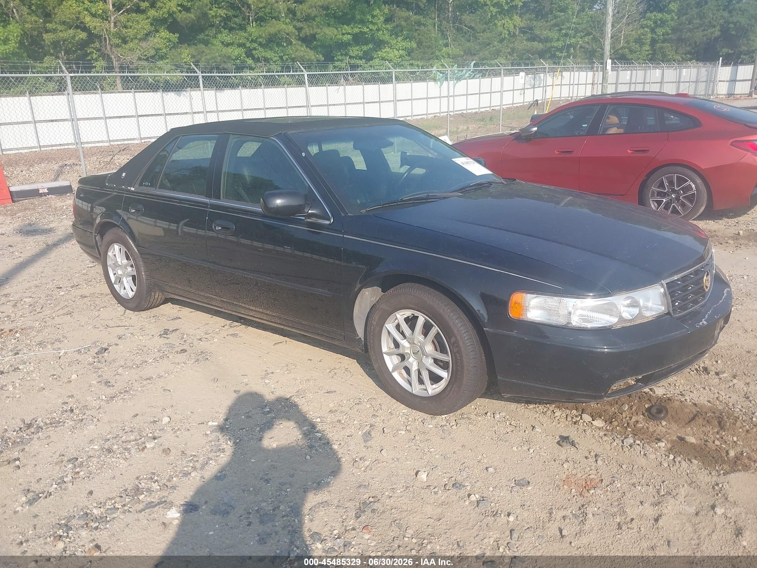 2002 Cadillac Seville Sls Black vin: 1G6KS54YX2U287524