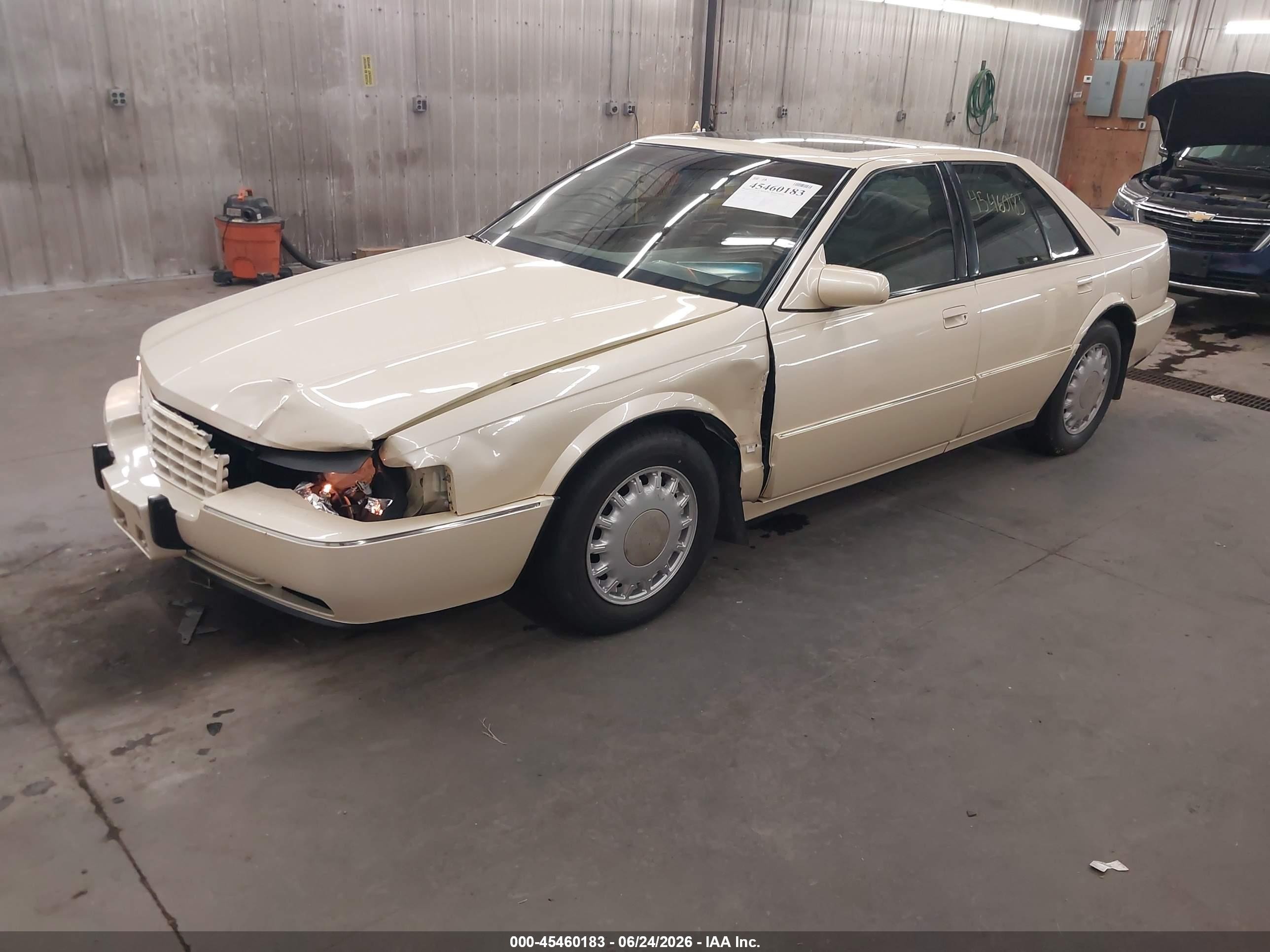 1993 Cadillac Seville Sts Cream vin: 1G6KY5290PU809613