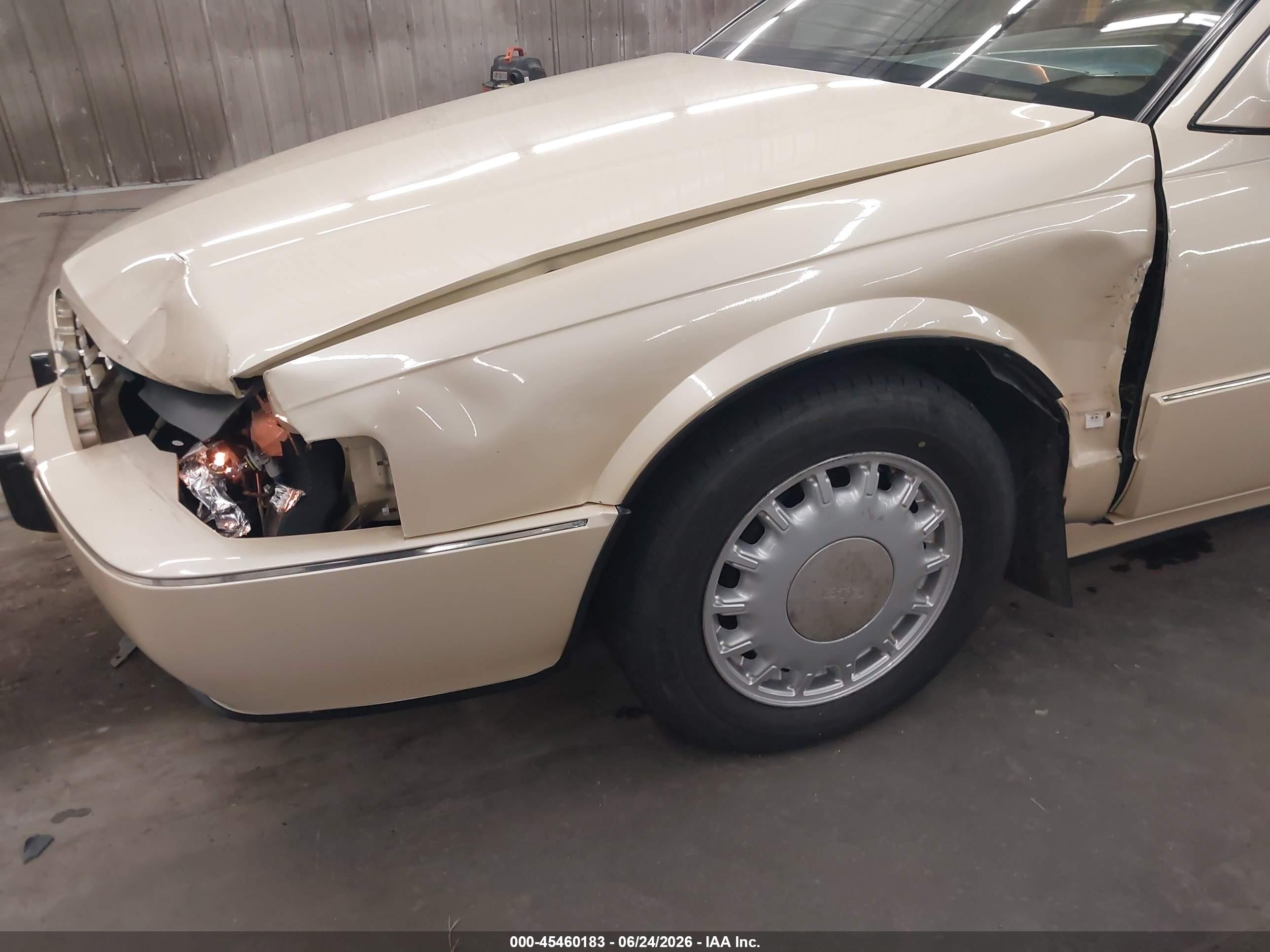 1993 Cadillac Seville Sts Cream vin: 1G6KY5290PU809613