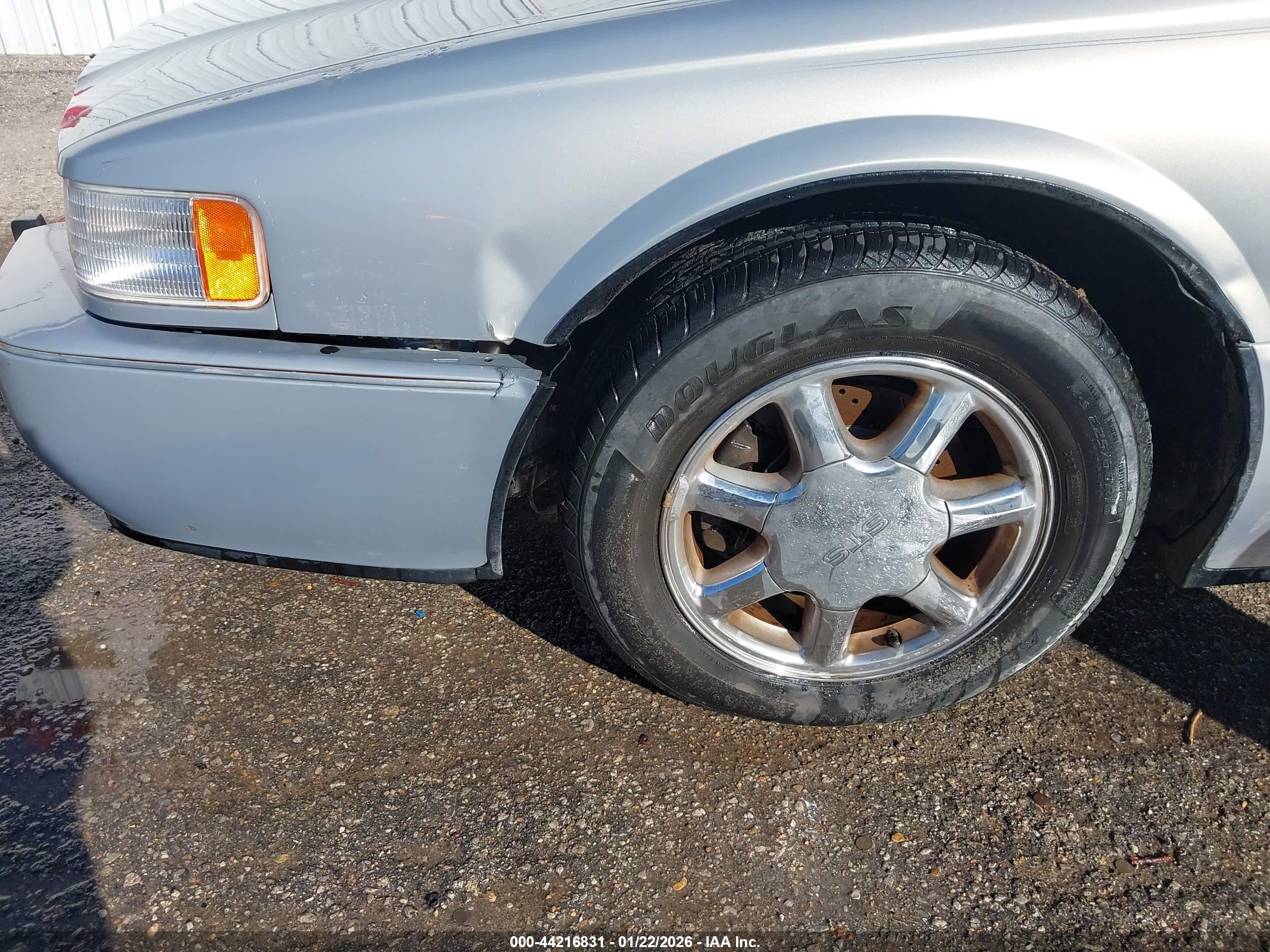 1997 Cadillac Seville Sts Gray vin: 1G6KY5291VU820178