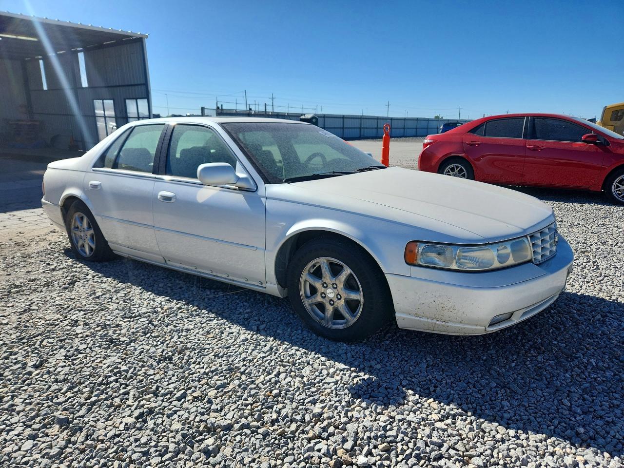 2000 Cadillac Seville Sts Белый vin: 1G6KY5490YU146493